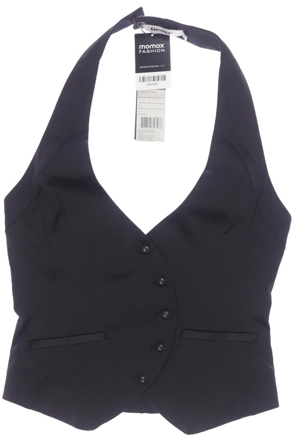 

Gestuz Damen Weste, schwarz, Gr. 38