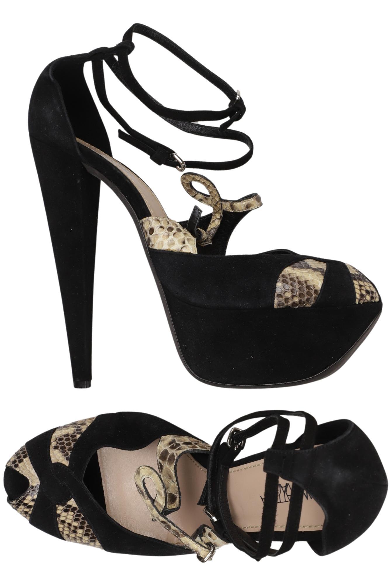 

Giambattista Valli Damen Sandale, schwarz, Gr. 39