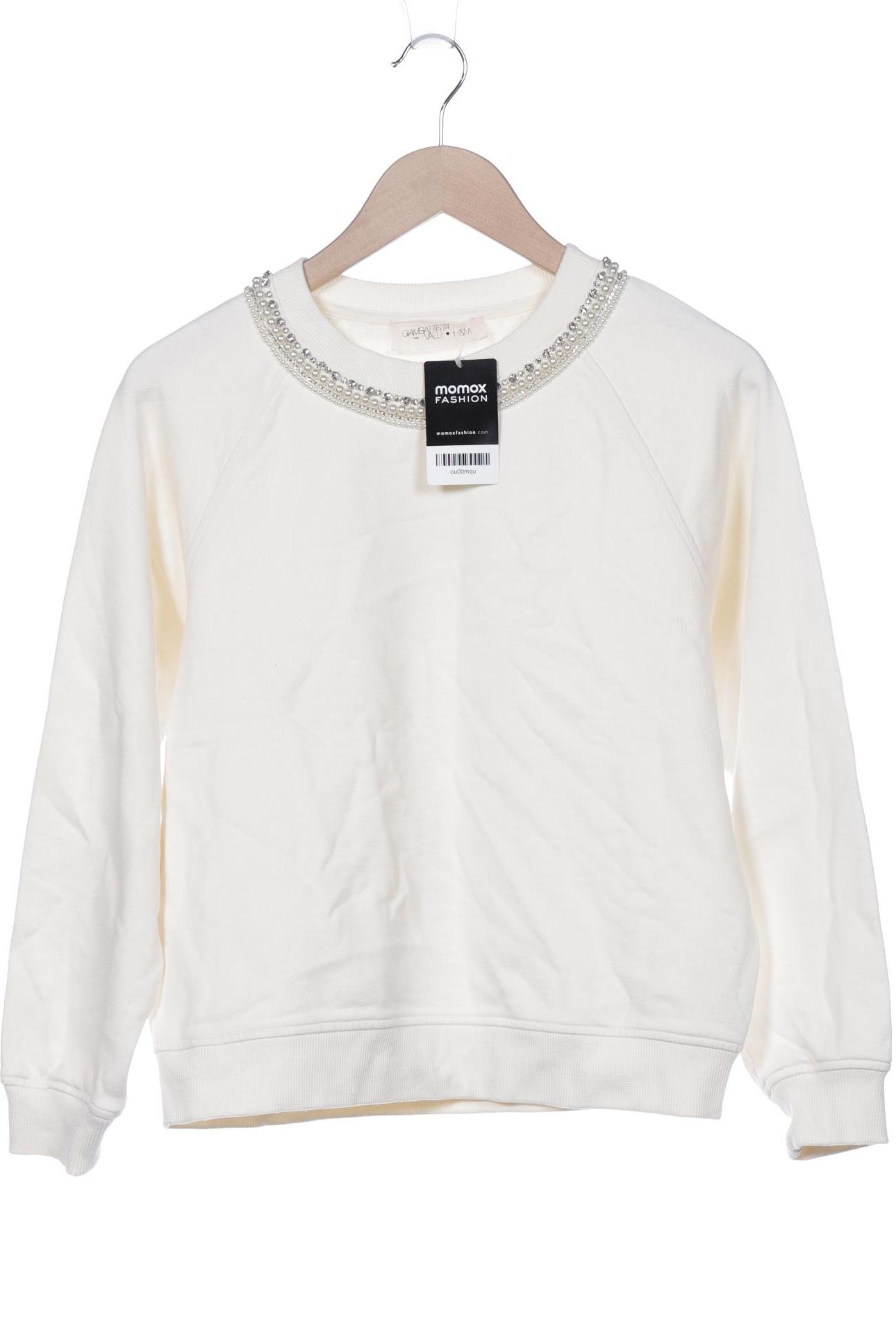 

Giambattista Valli x H&M Damen Sweatshirt, cremeweiß, Gr. 36
