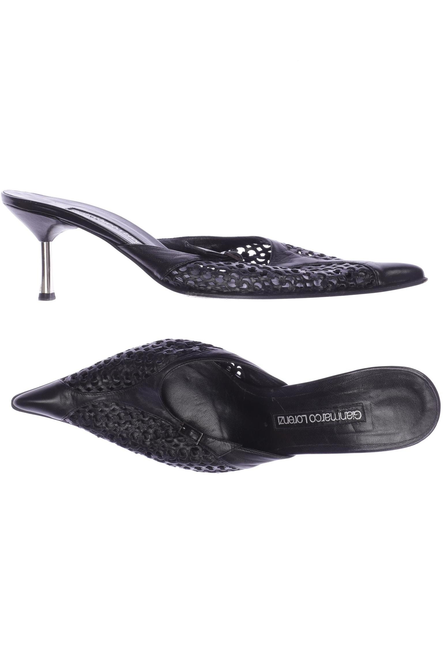 

Gianmarco Lorenzi Damen Sandale, schwarz, Gr. 39.5
