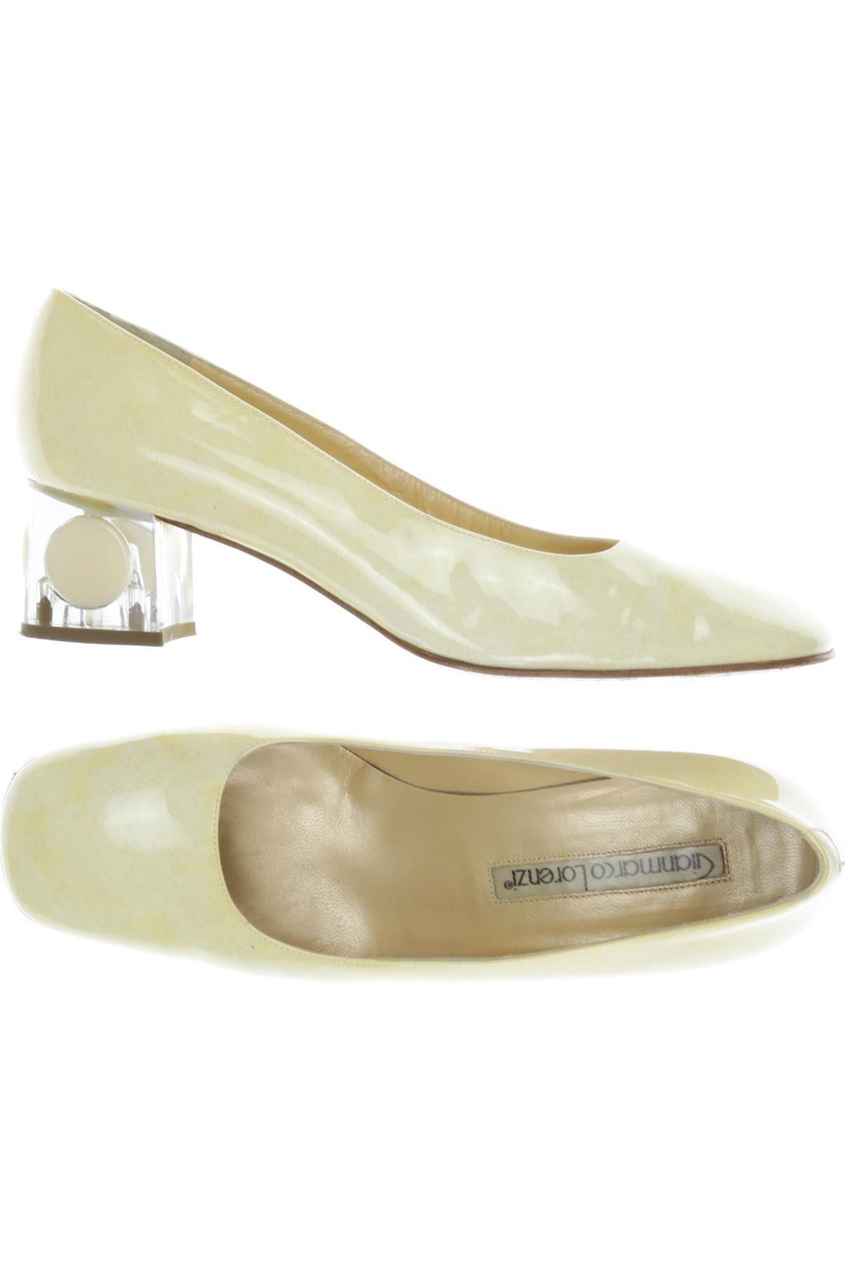 

Gianmarco Lorenzi Damen Pumps, cremeweiß, Gr. 38.5
