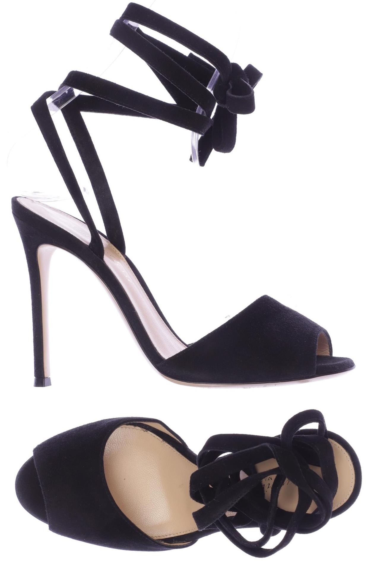 

Gianvito Rossi Damen Sandale, schwarz, Gr. 36