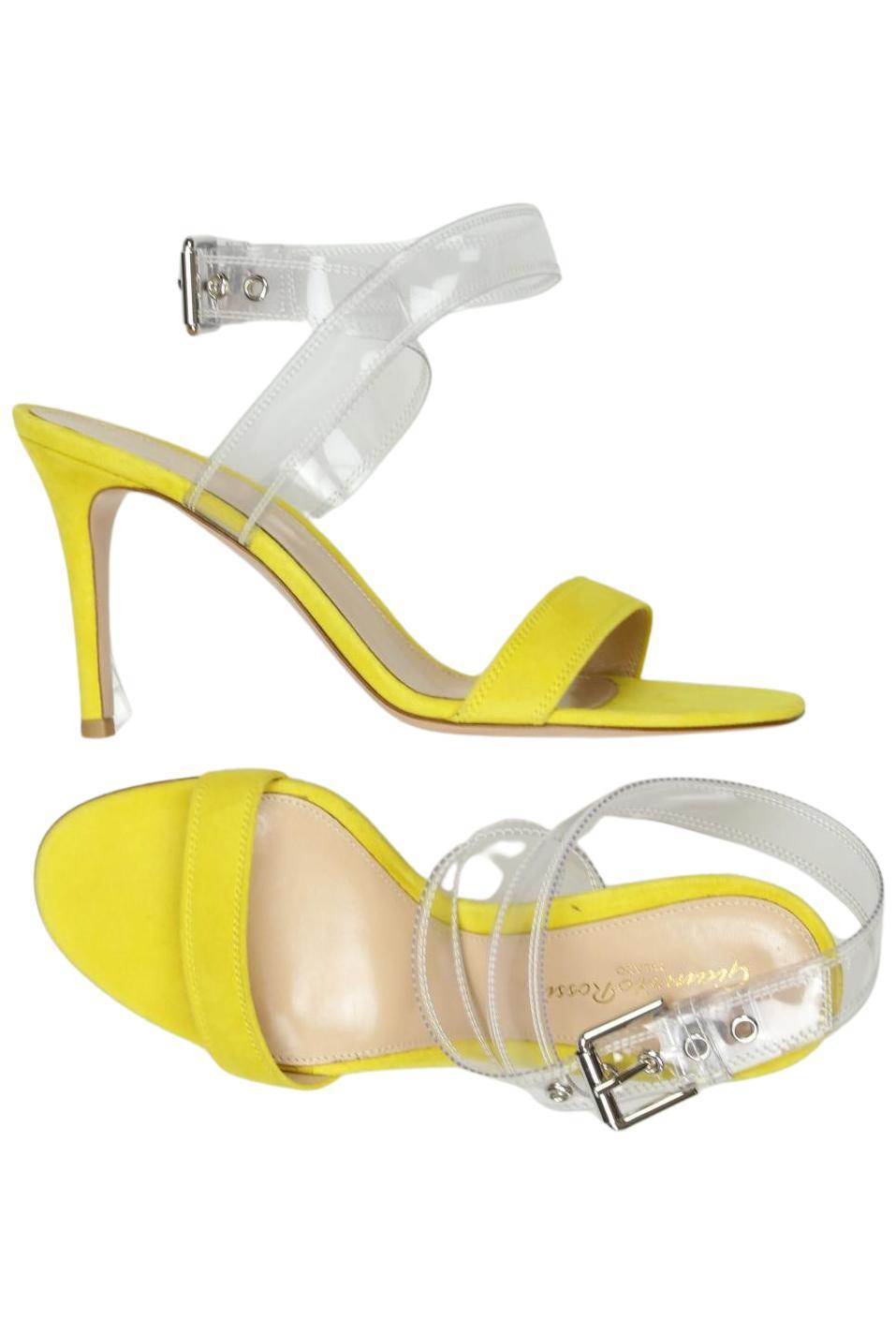 

Gianvito Rossi Damen Sandale, gelb, Gr. 37
