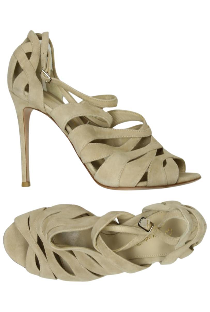 

Gianvito Rossi Damen Sandale, beige, Gr. 37