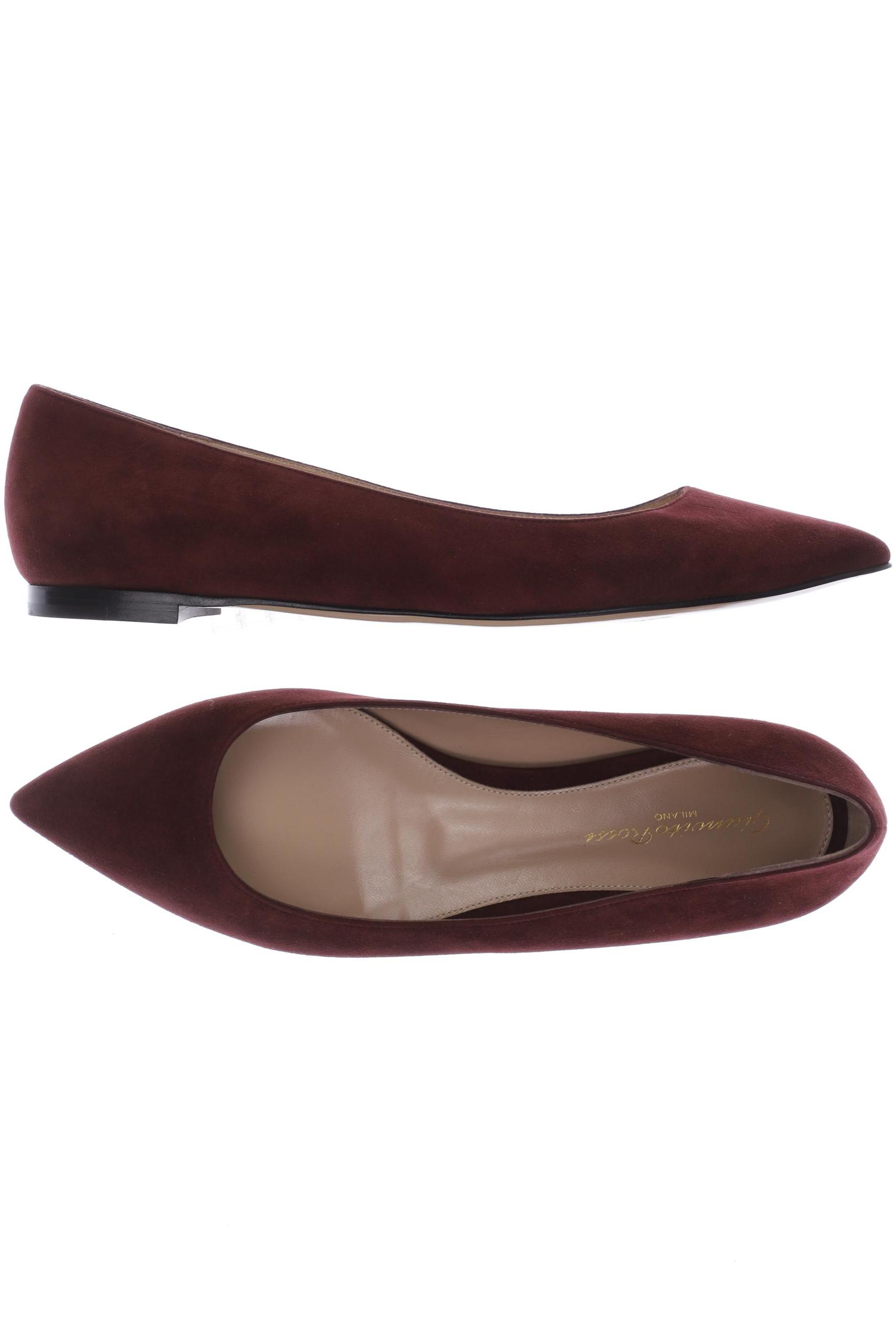 

Gianvito Rossi Damen Ballerinas, bordeaux