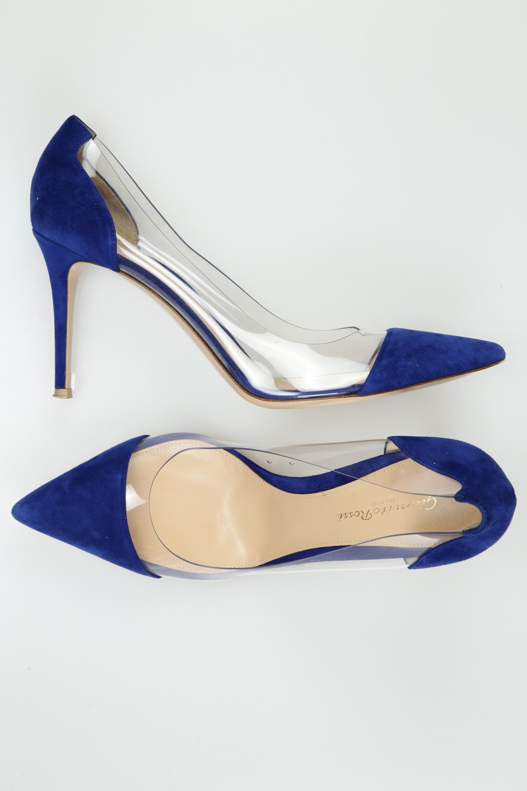 

Gianvito Rossi Damen Pumps, blau, Gr. 42