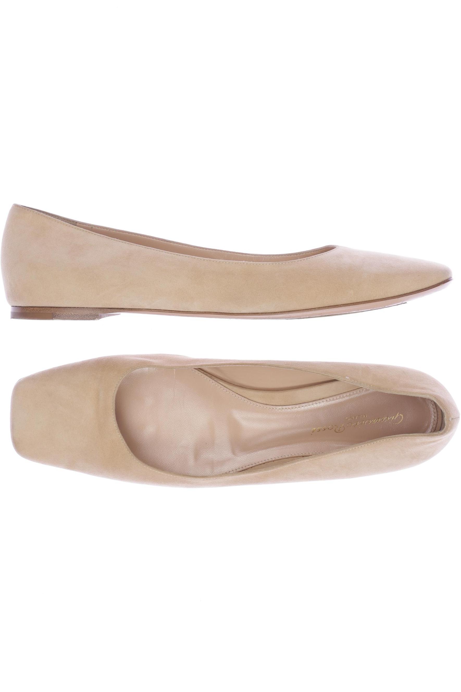 

Gianvito Rossi Damen Ballerinas, beige, Gr. 41.5