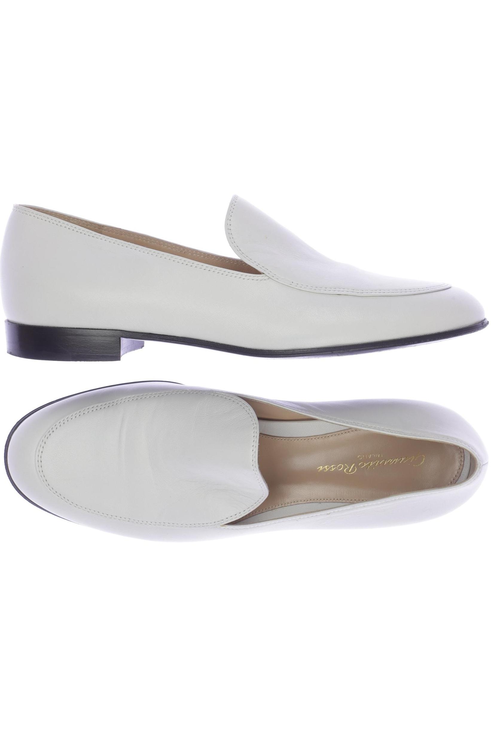 

Gianvito Rossi Damen Halbschuh, weiß, Gr. 36.5