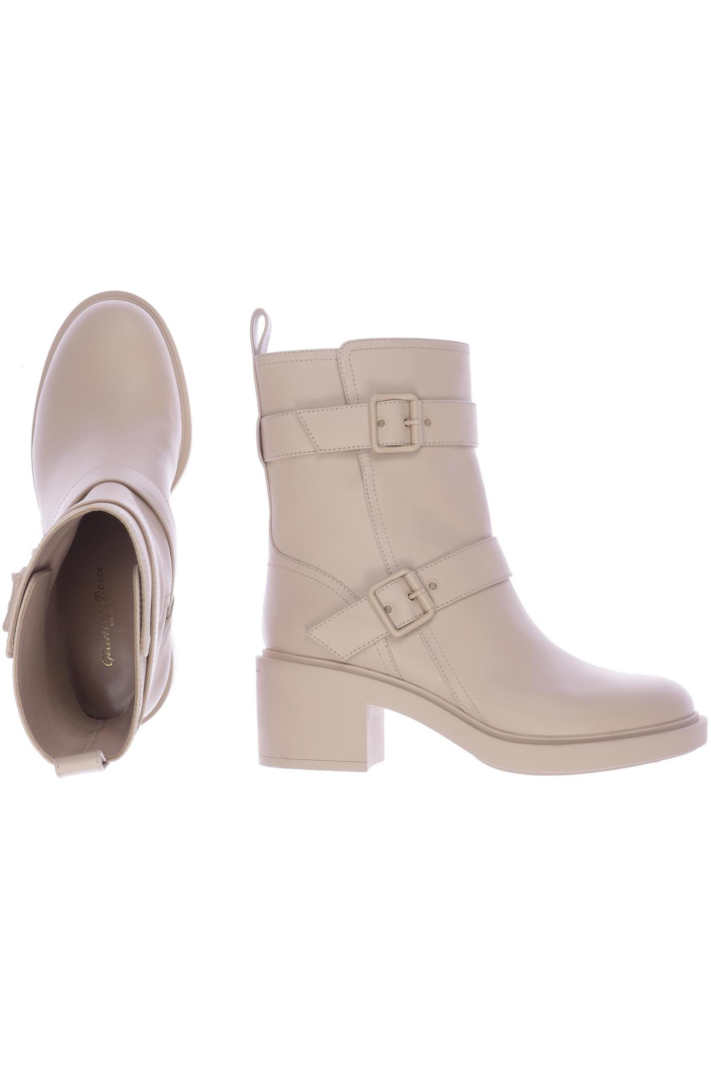 

Gianvito Rossi Damen Stiefel, cremeweiß, Gr. 37.5