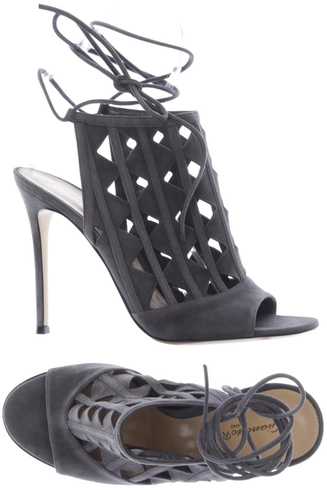 

Gianvito Rossi Damen Sandale, grau, Gr. 40