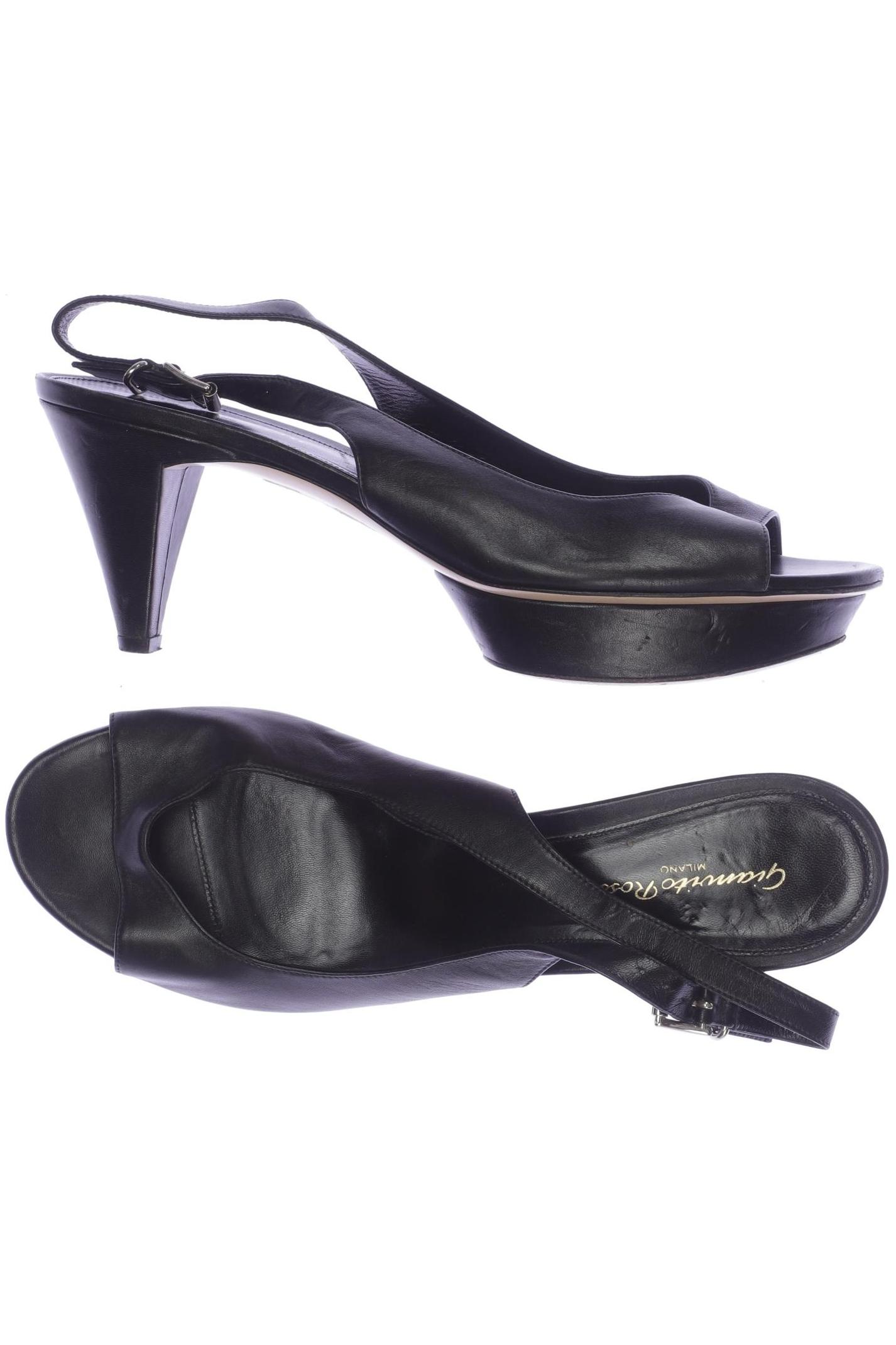 

Gianvito Rossi Damen Sandale, schwarz, Gr. 40.5
