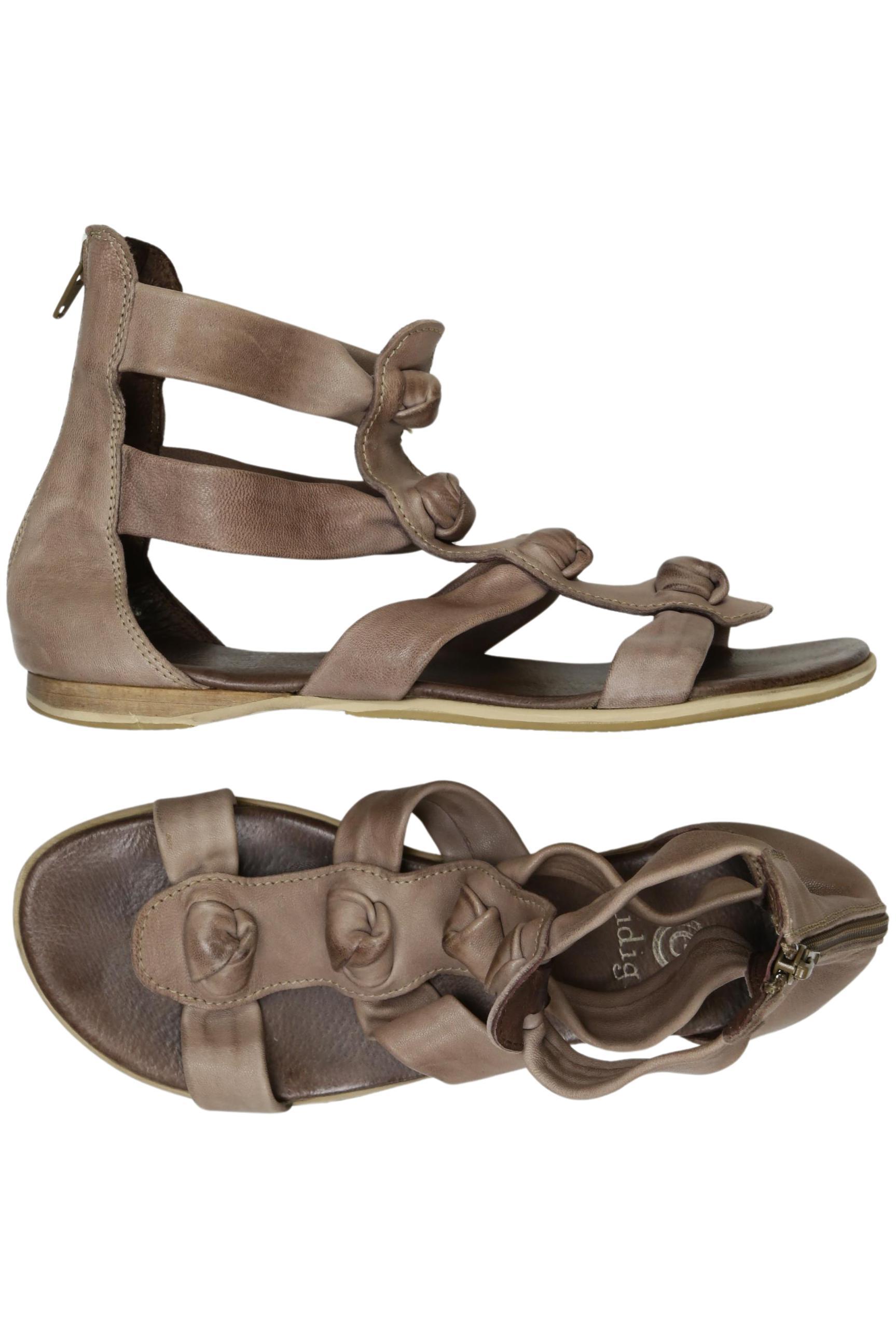 

gidigio Damen Sandale, braun, Gr. 37