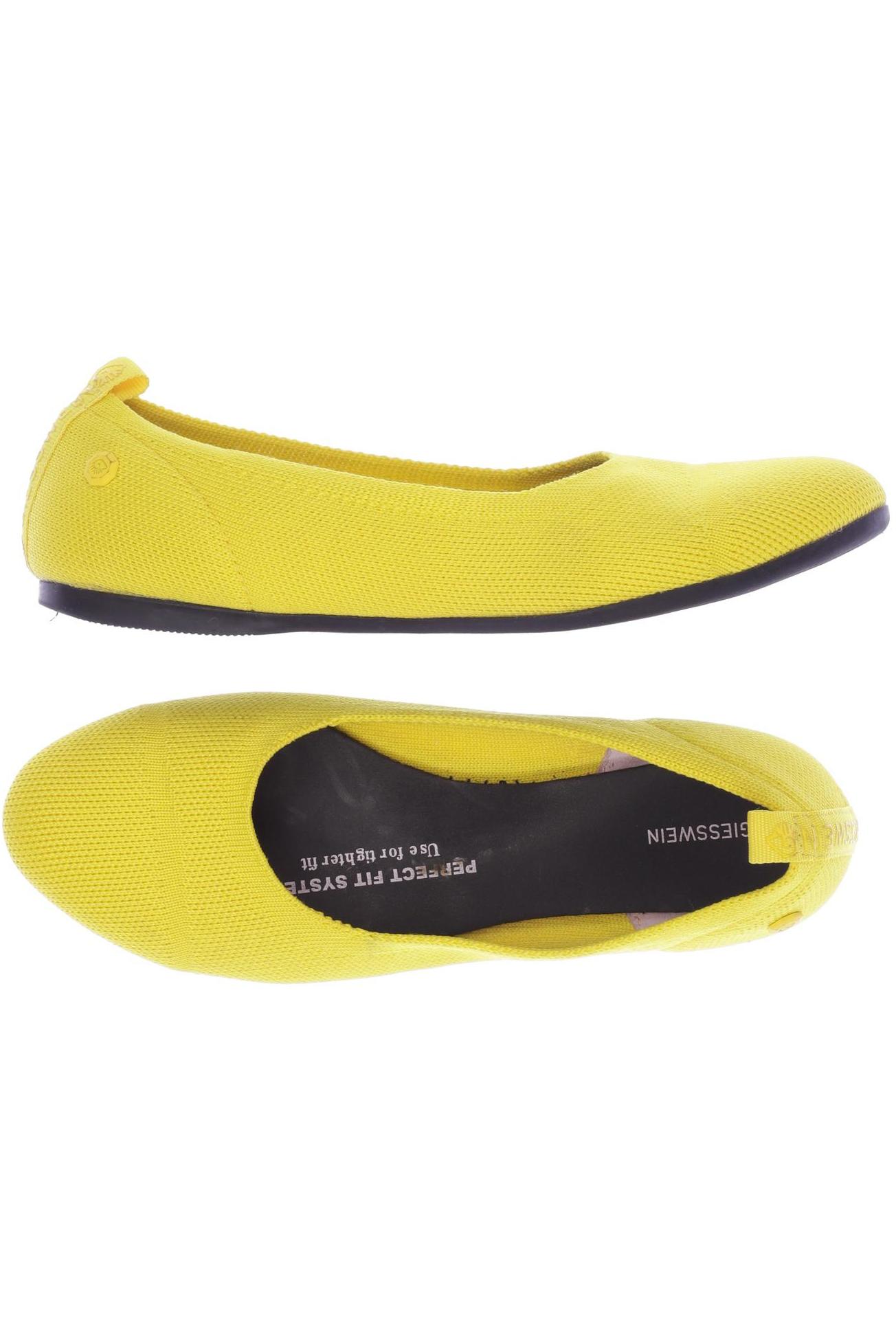 

Giesswein Damen Ballerinas, gelb, Gr. 37