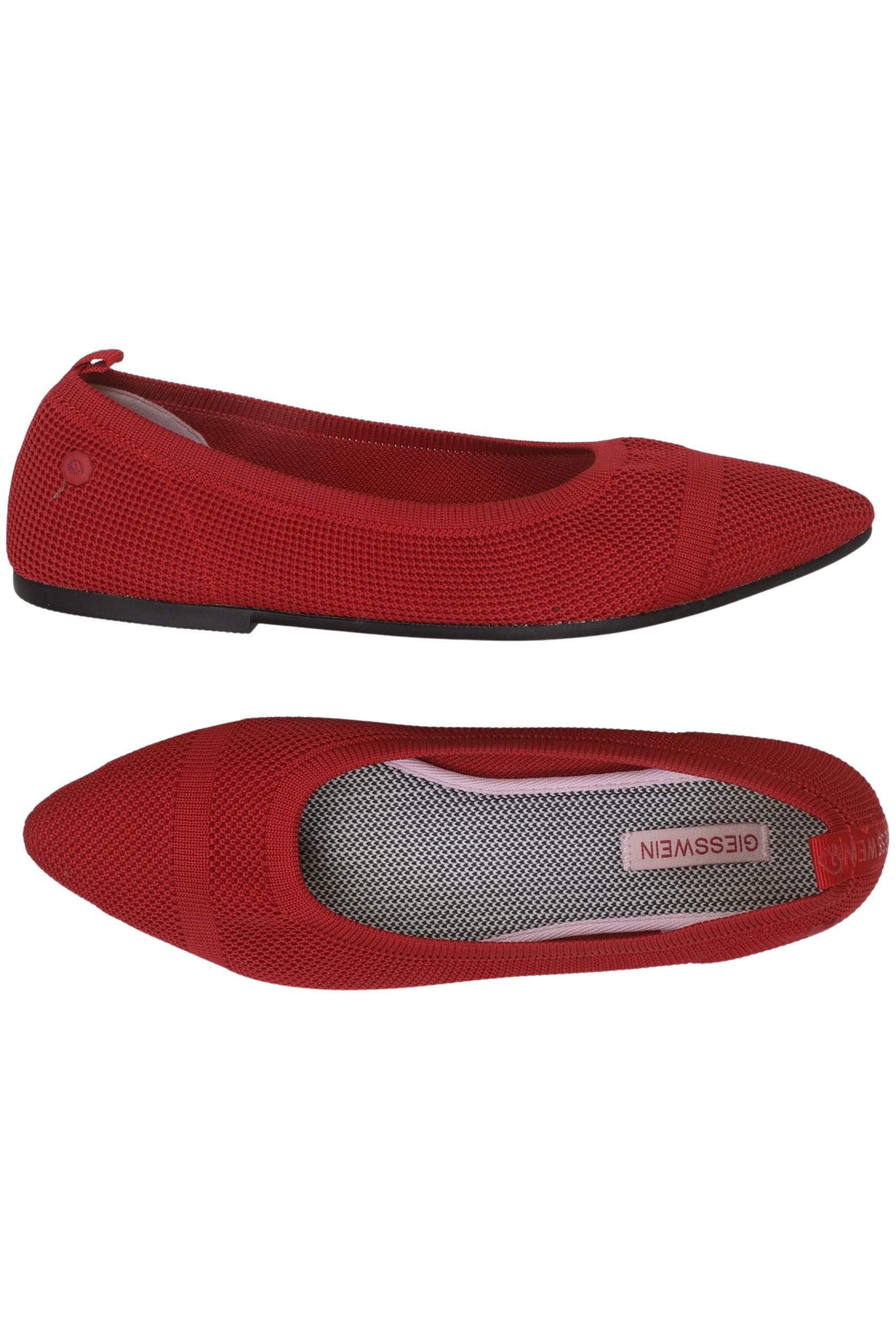

Giesswein Damen Ballerinas, rot, Gr. 39