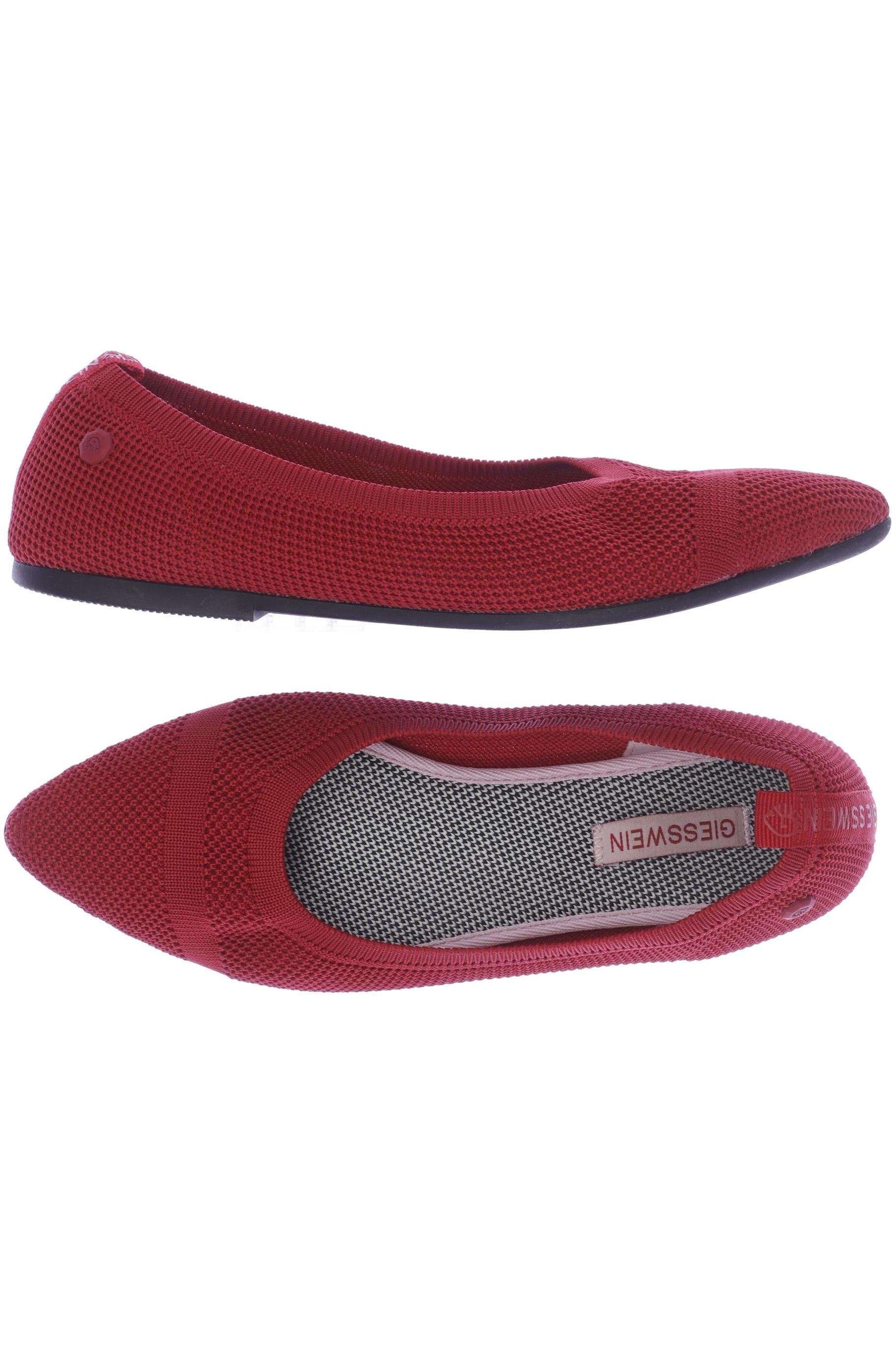 

Giesswein Damen Ballerinas, rot, Gr. 37
