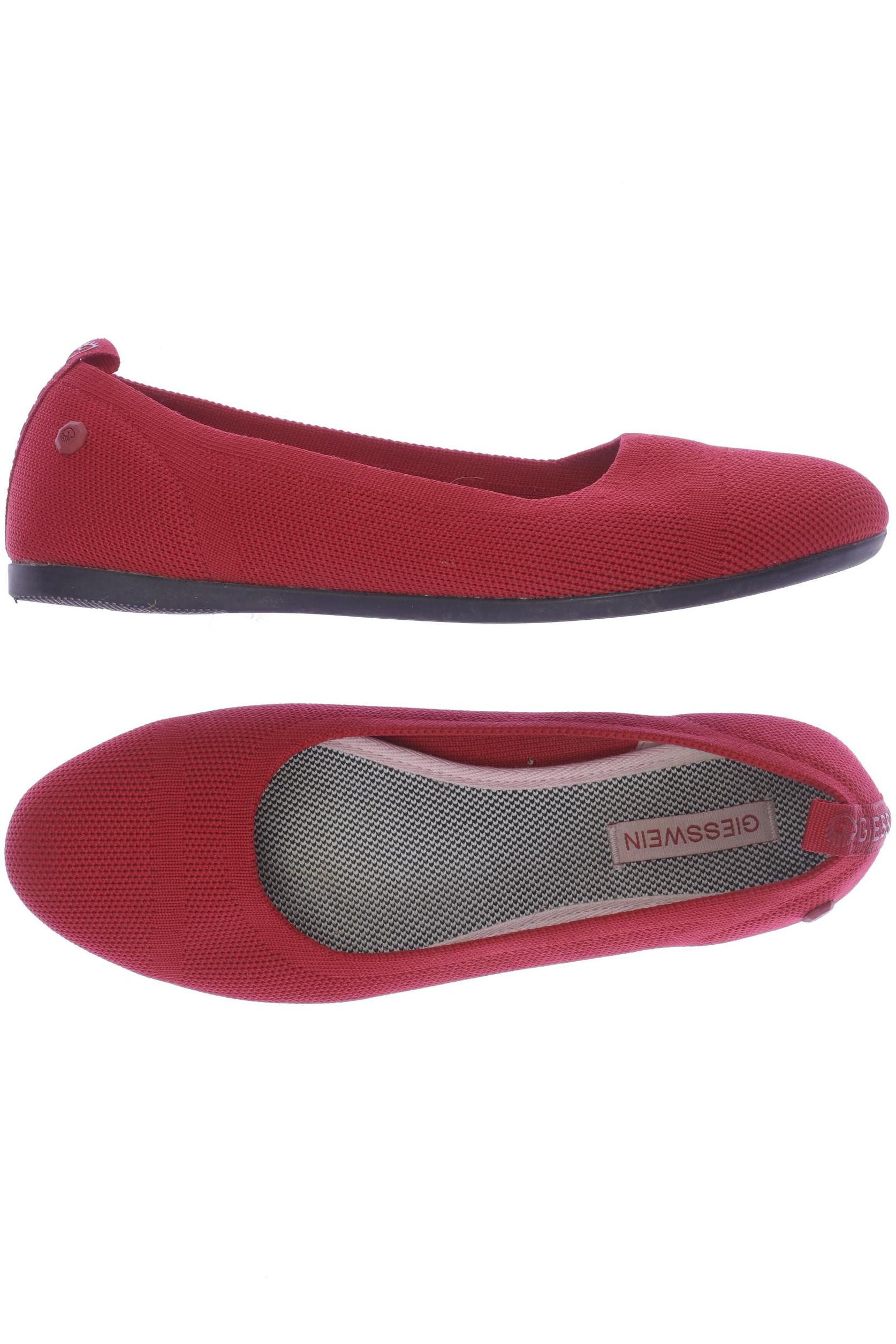 

Giesswein Damen Ballerinas, rot, Gr. 38