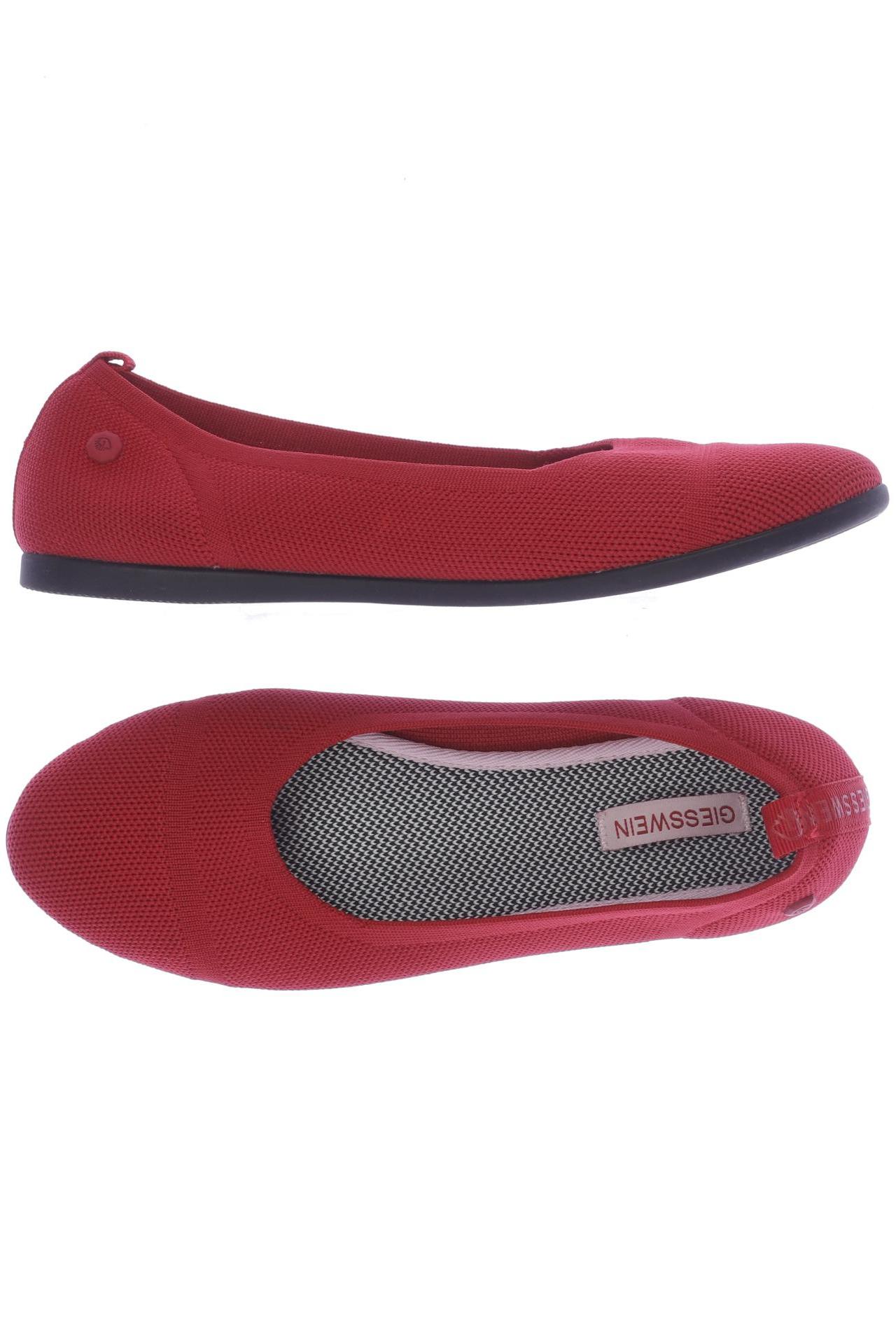 

Giesswein Damen Ballerinas, rot, Gr. 39