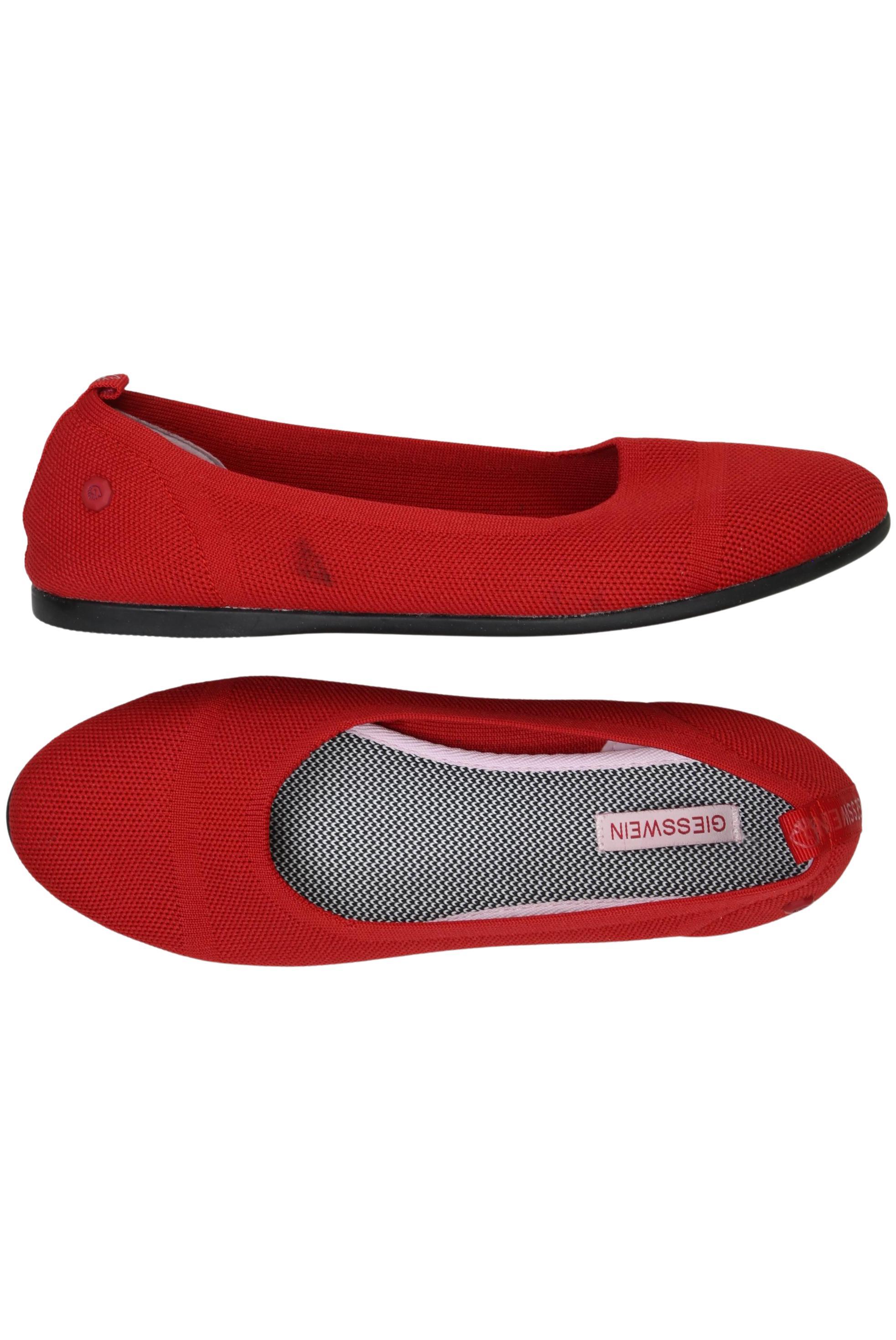 

Giesswein Damen Ballerinas, rot, Gr. 41