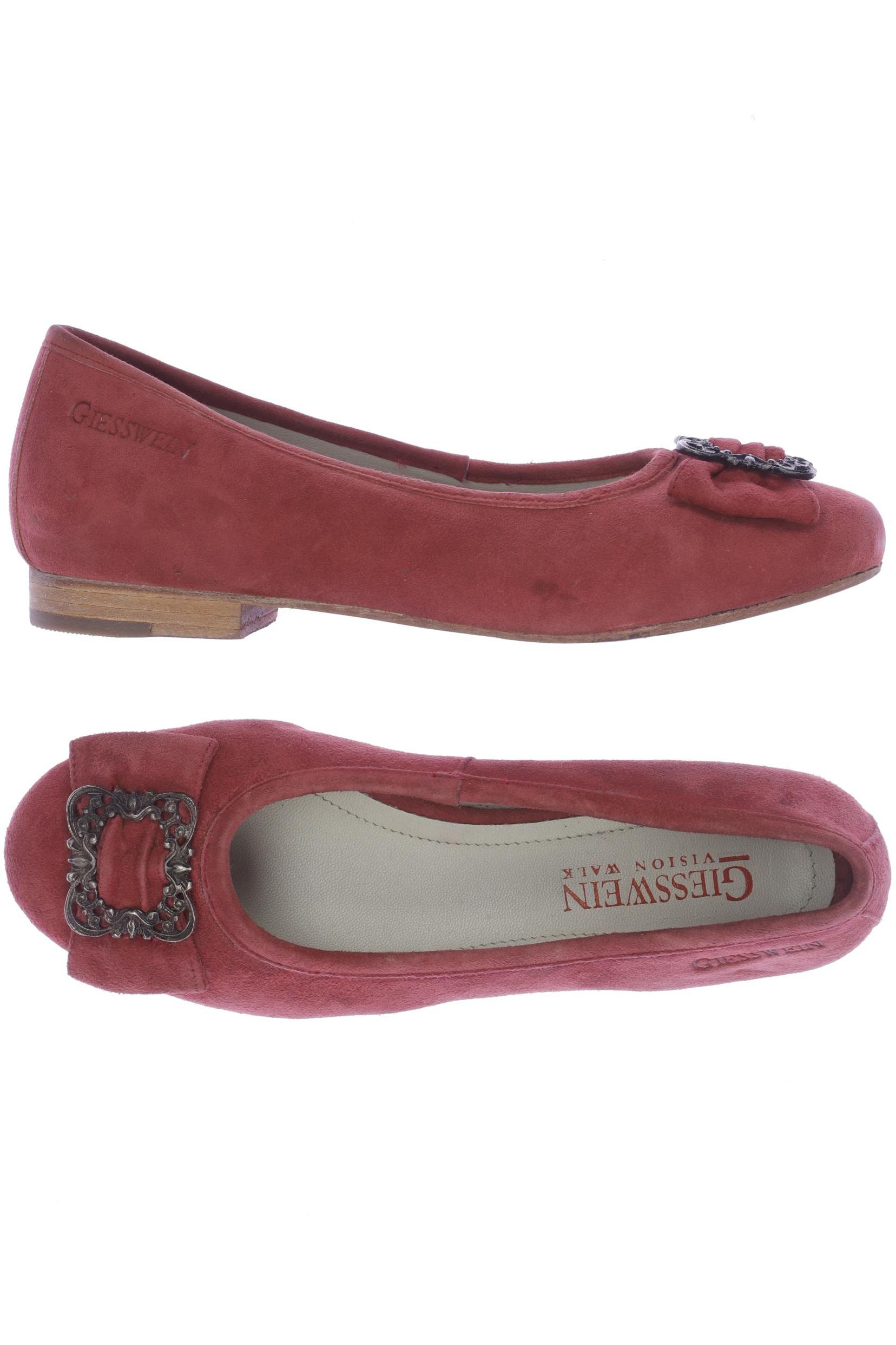 

Giesswein Damen Ballerinas, rot, Gr. 38