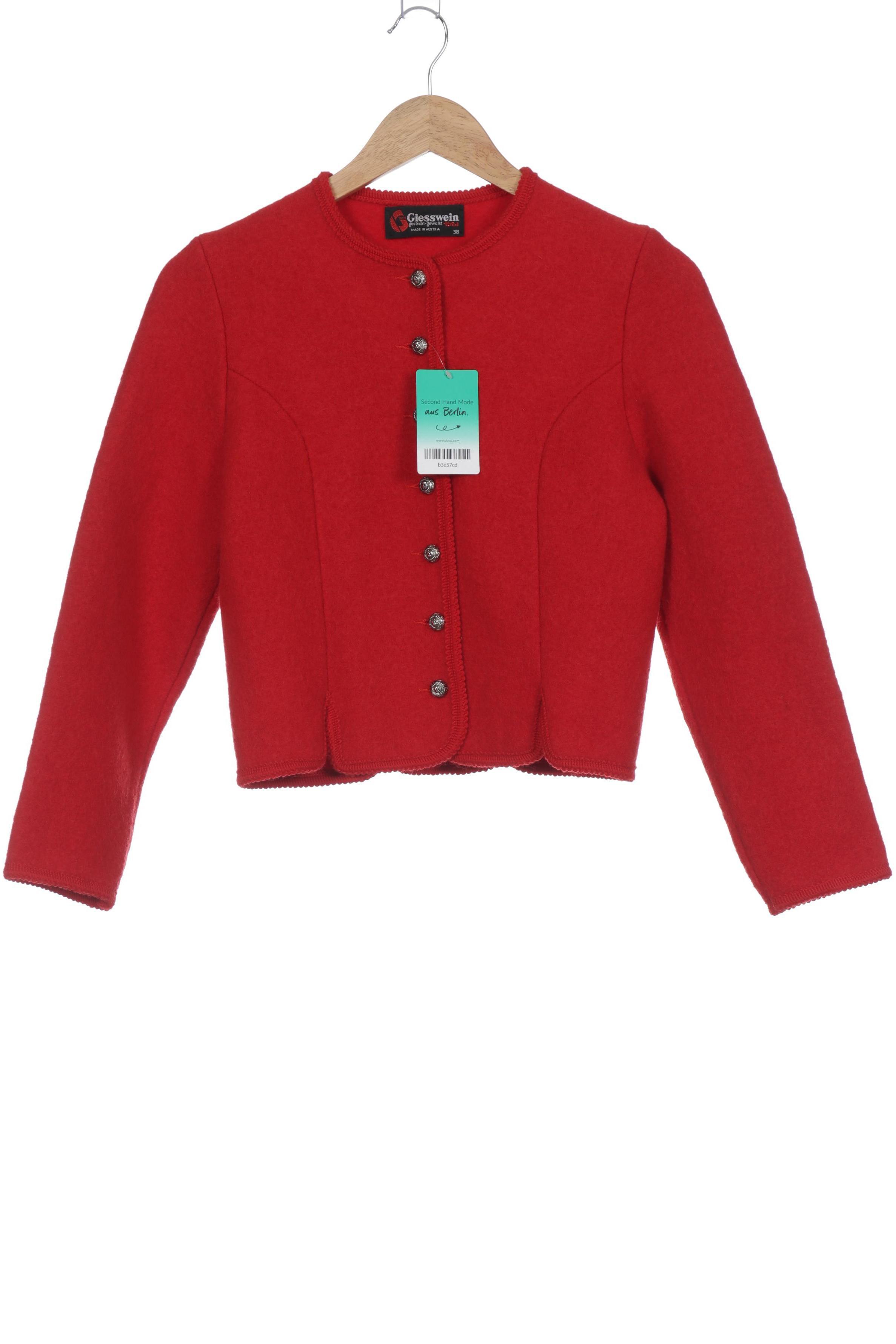 

Giesswein Damen Blazer, rot, Gr. 38
