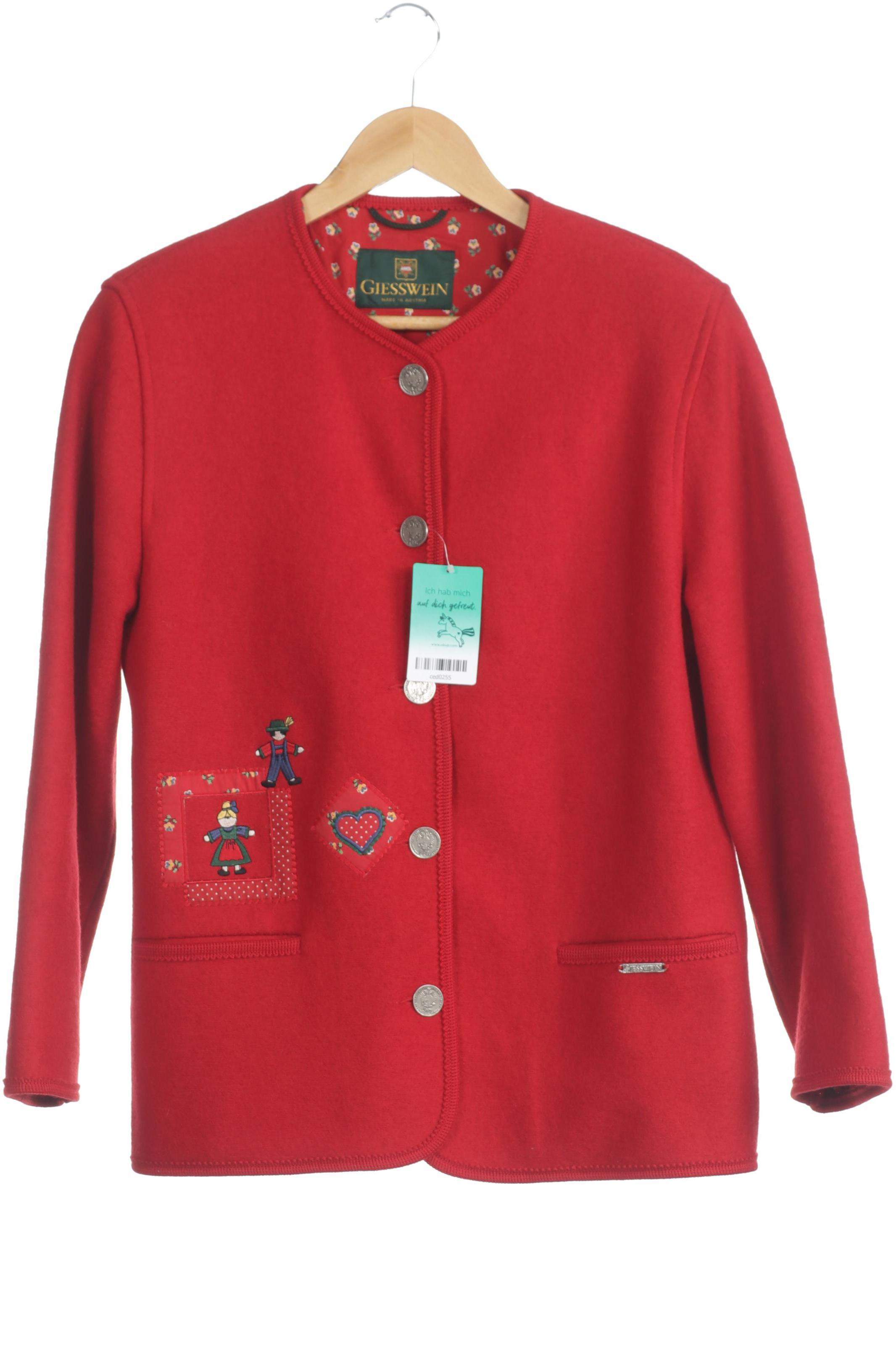 

Giesswein Damen Blazer, rot, Gr. 40