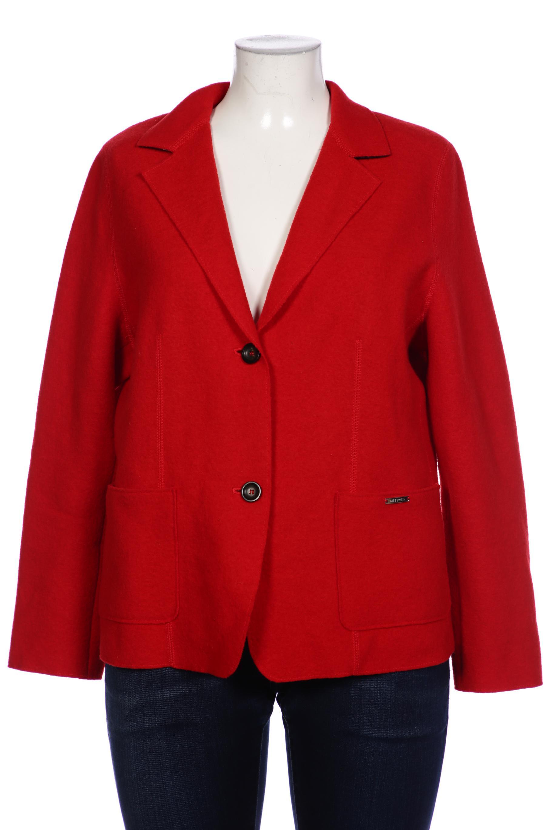 

Giesswein Damen Blazer, rot, Gr. 46