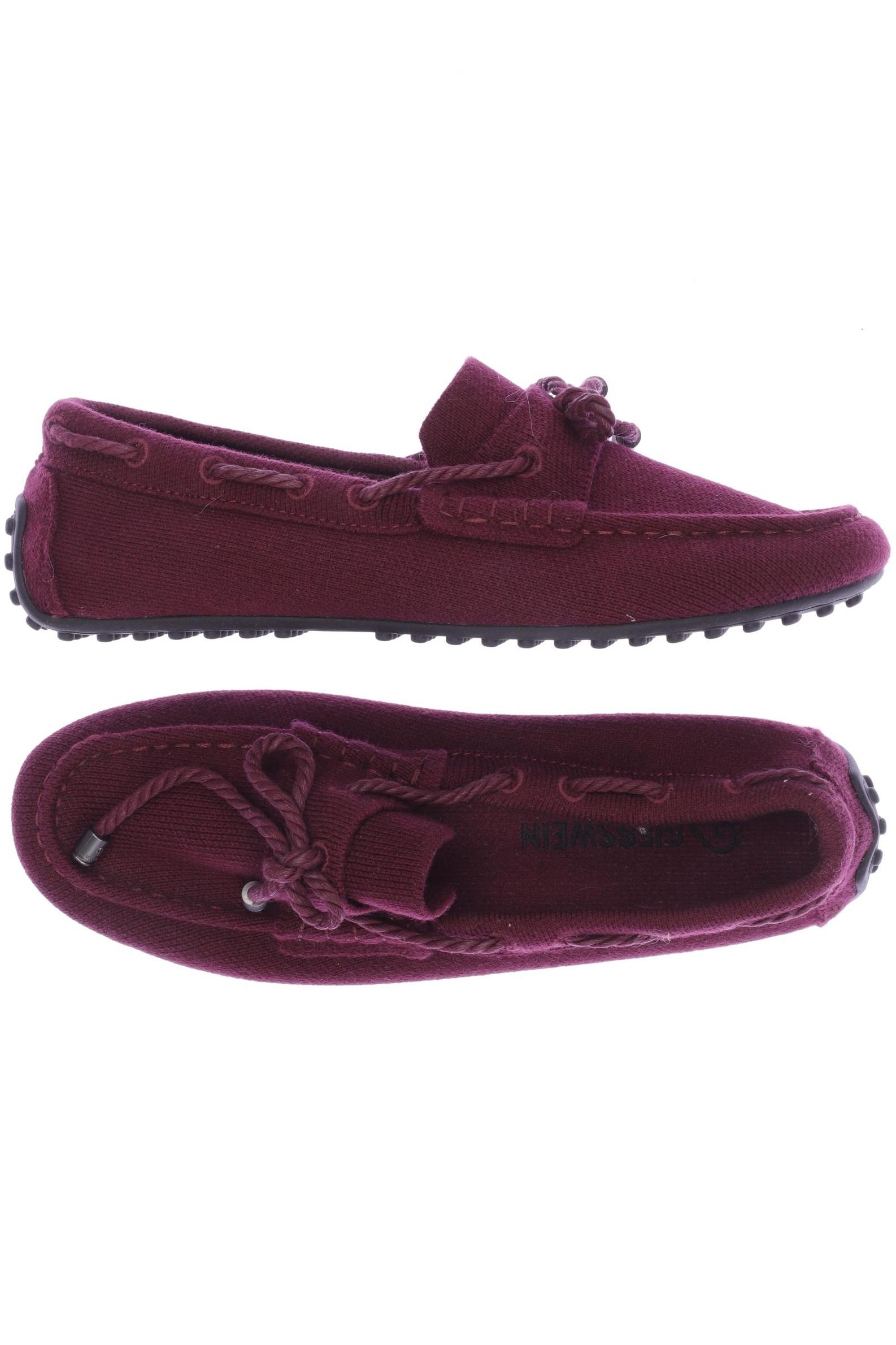 

Giesswein Damen Halbschuh, bordeaux, Gr. 38