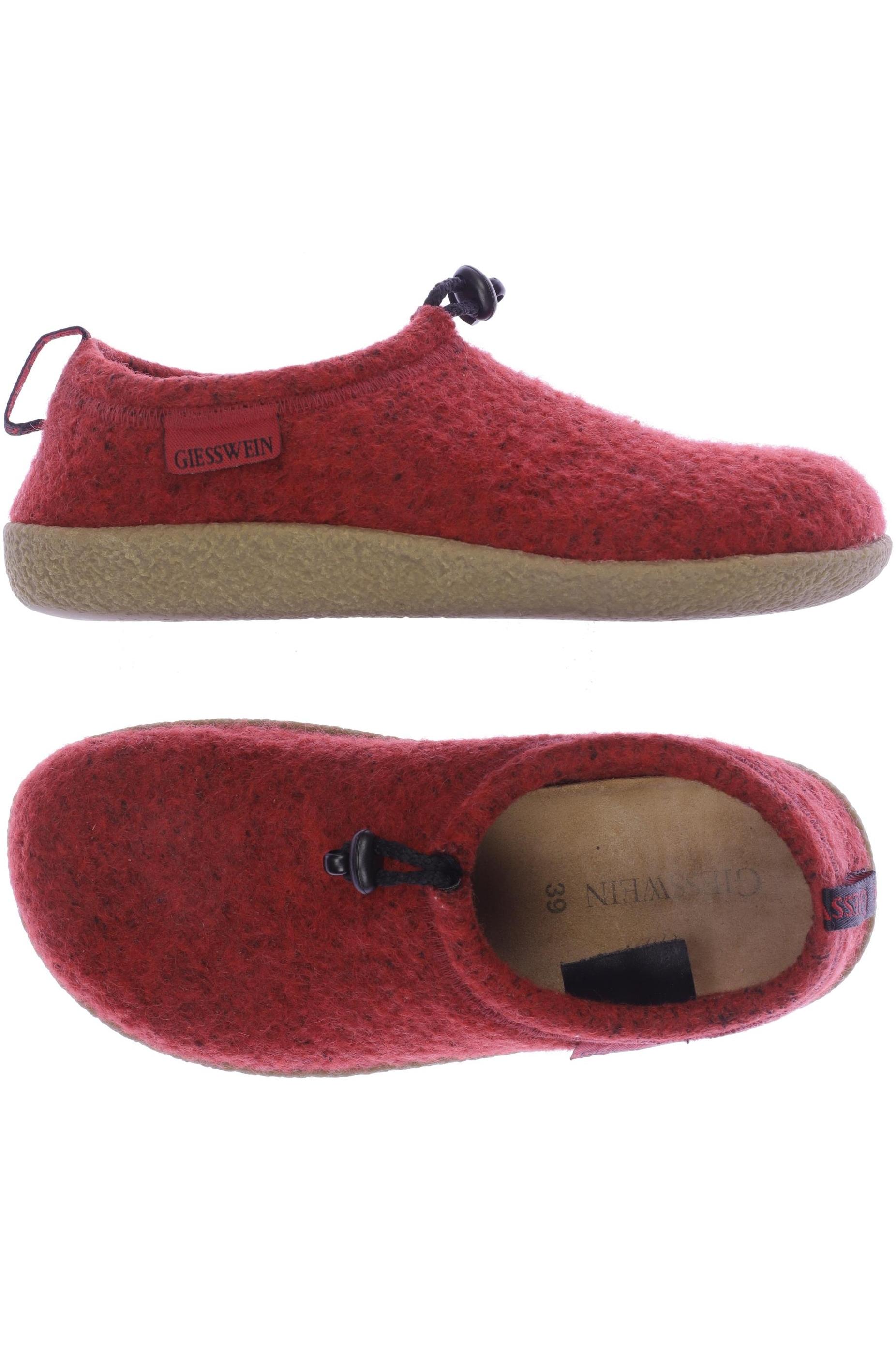

Giesswein Damen Halbschuh, rot, Gr. 39