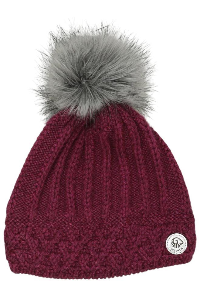 

Giesswein Damen Hut/Mütze, bordeaux, Gr. uni