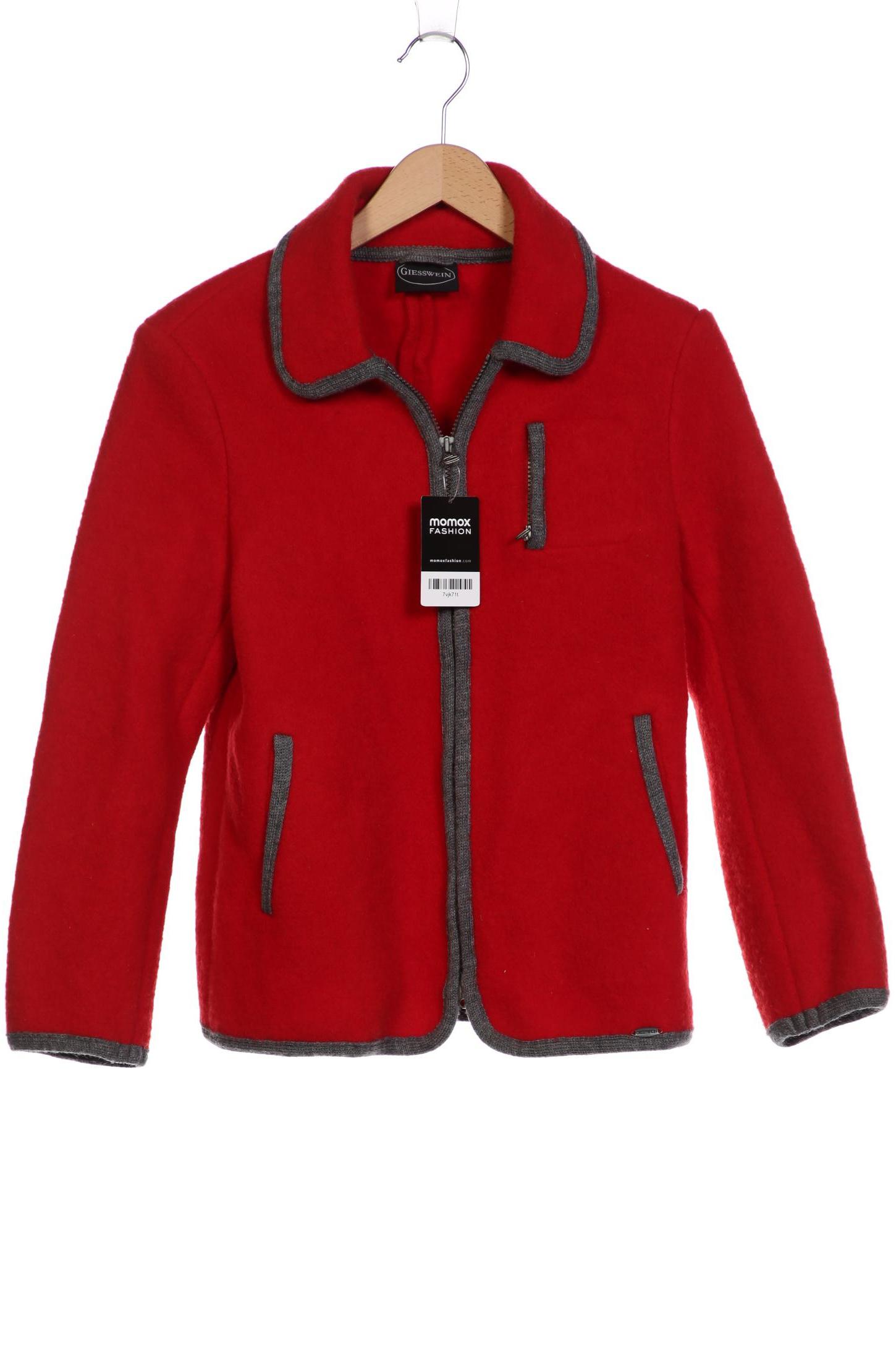 

Giesswein Damen Jacke, rot, Gr. 42