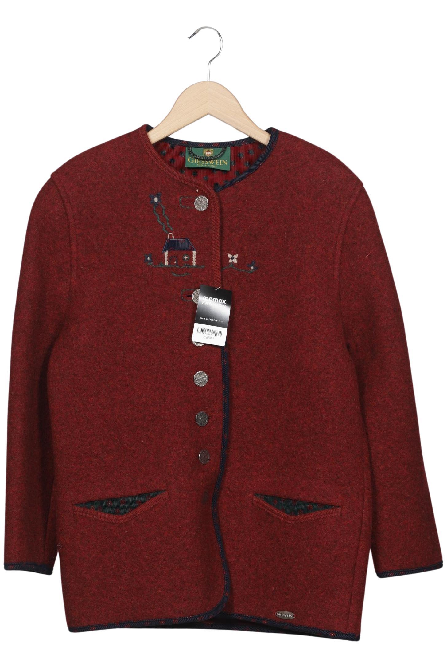 

Giesswein Damen Jacke, rot, Gr. 38