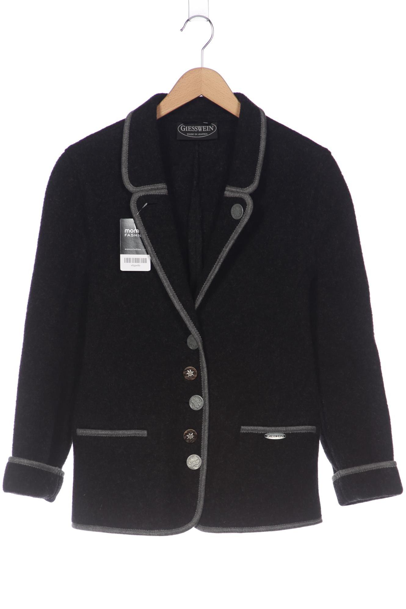

Giesswein Damen Jacke, schwarz, Gr. 38