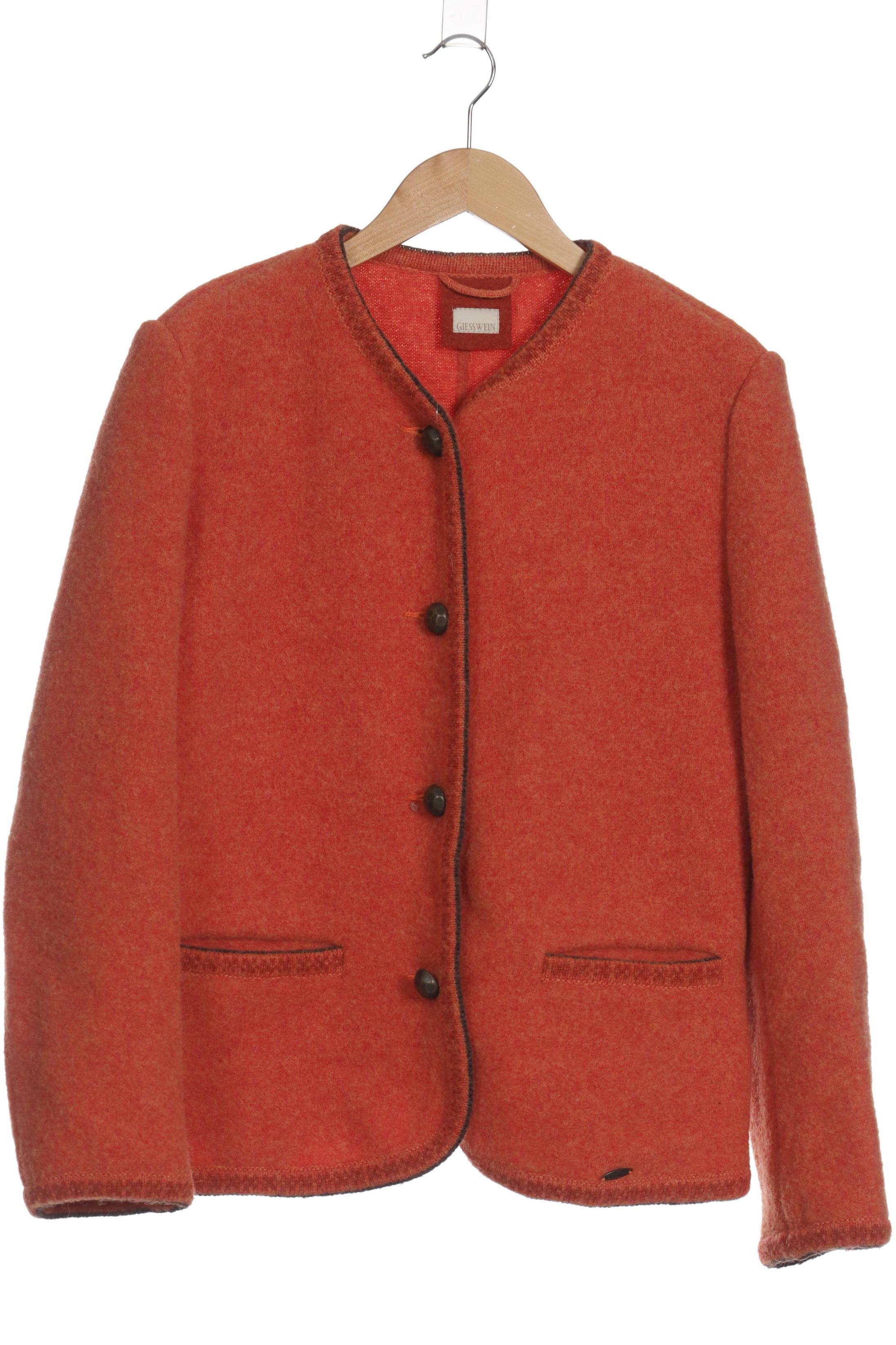 

Giesswein Damen Jacke, orange, Gr. 42