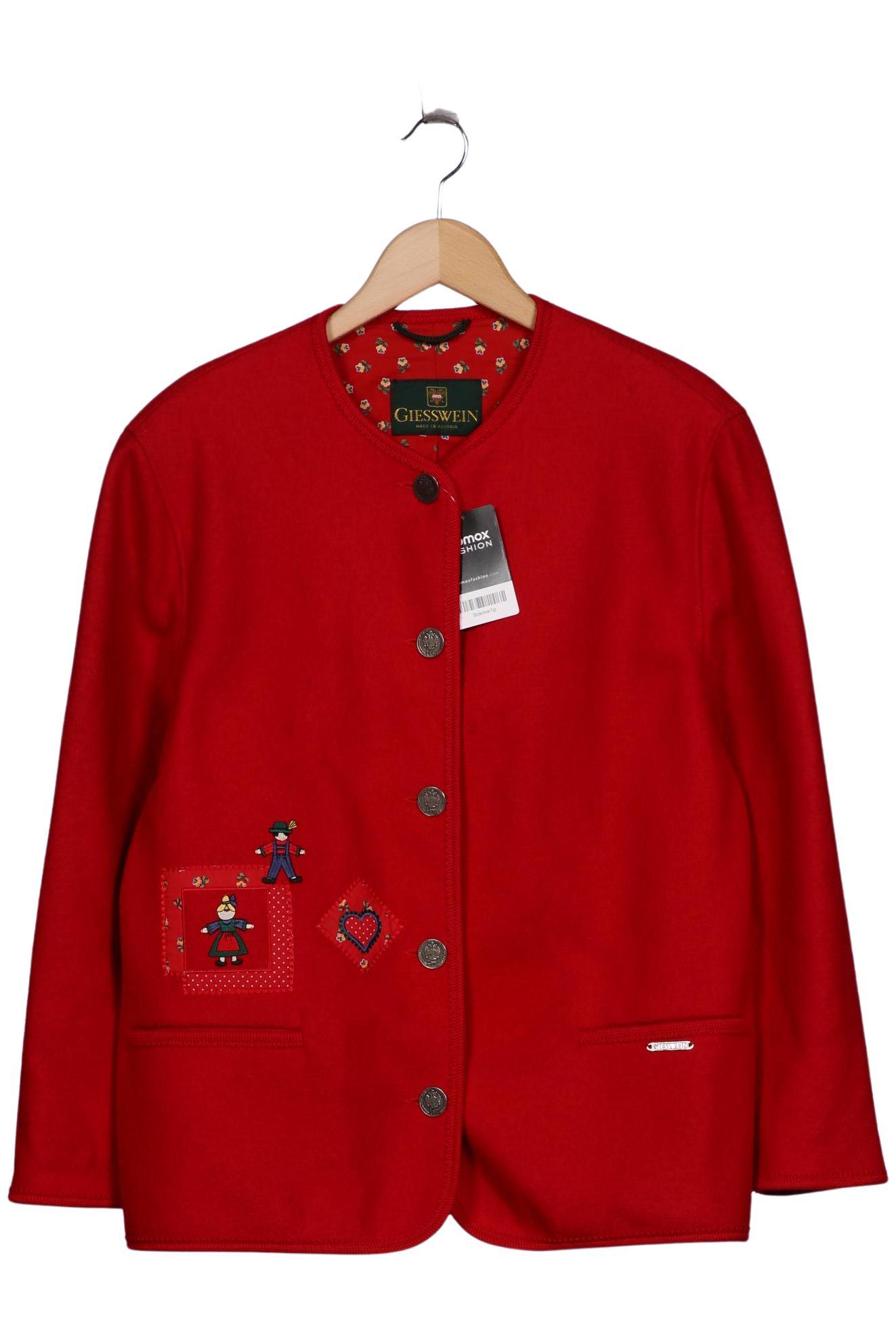 

Giesswein Damen Jacke, rot, Gr. 42