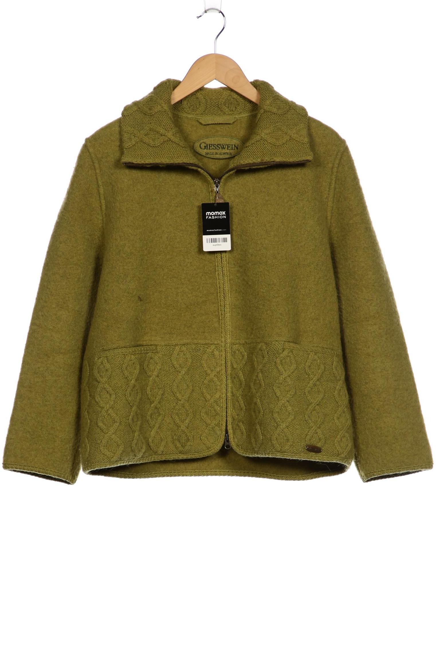 

Giesswein Damen Jacke, grün, Gr. 42