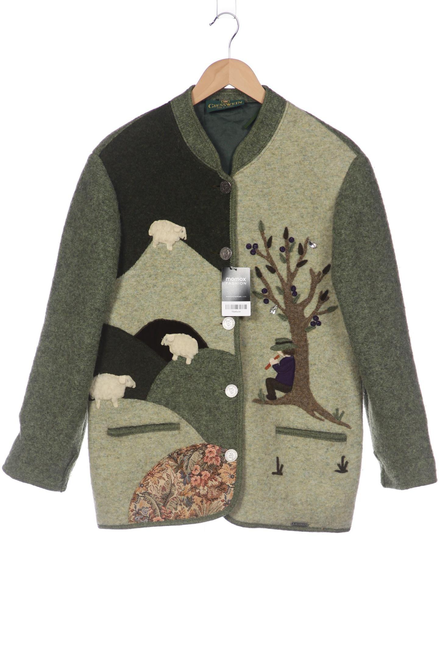

Giesswein Damen Jacke, grün, Gr. 40