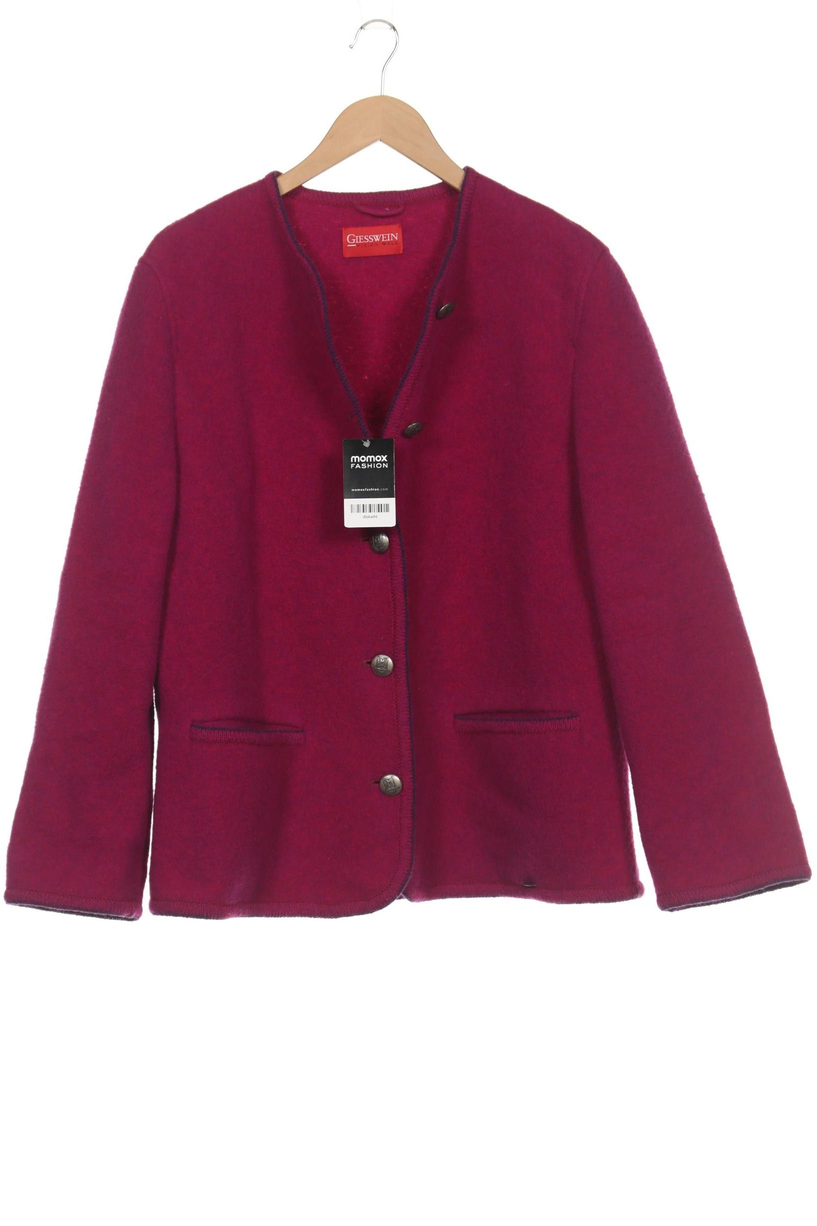 

Giesswein Damen Jacke, pink, Gr. 46