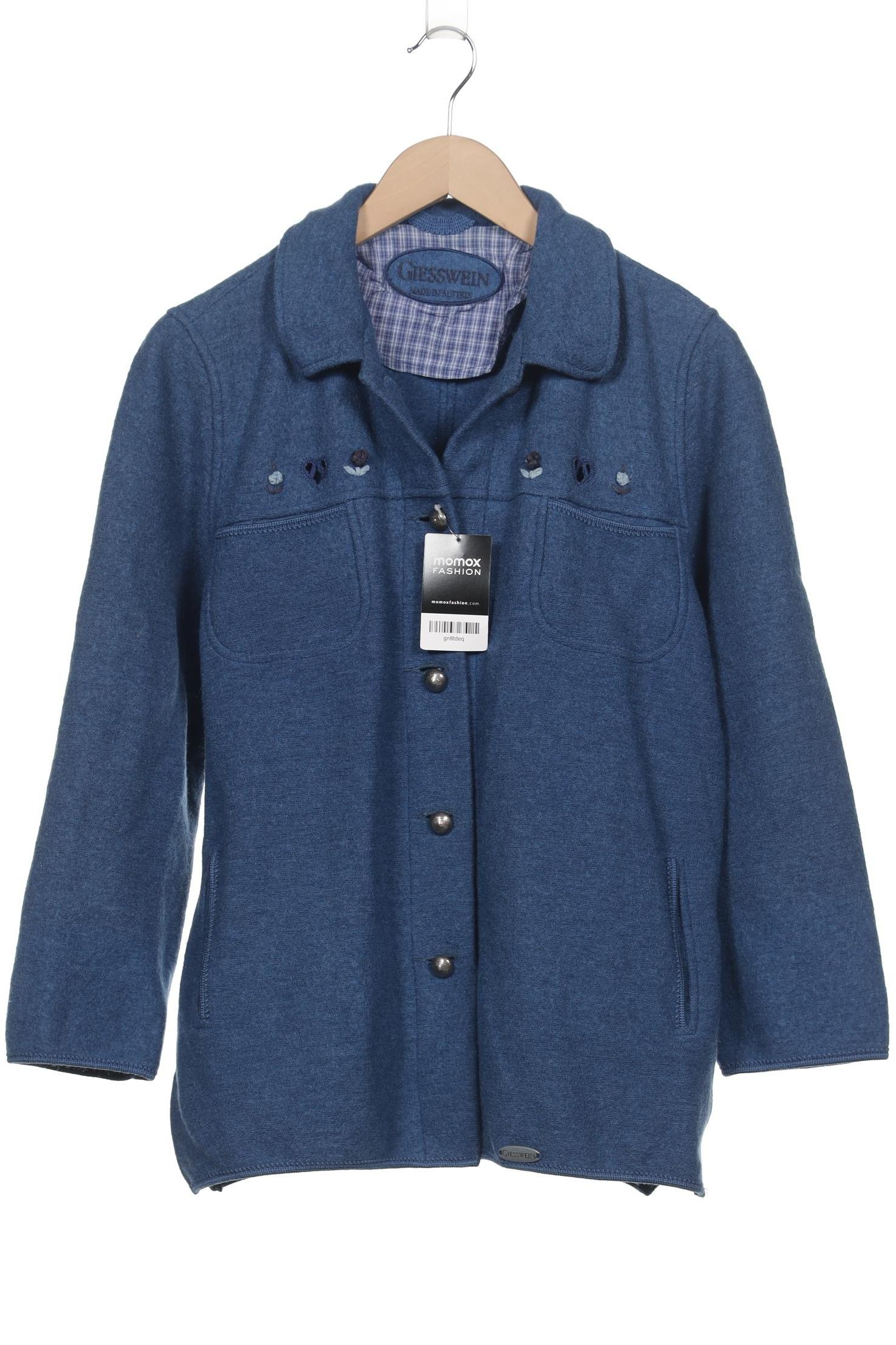 

Giesswein Damen Jacke, blau, Gr. 40