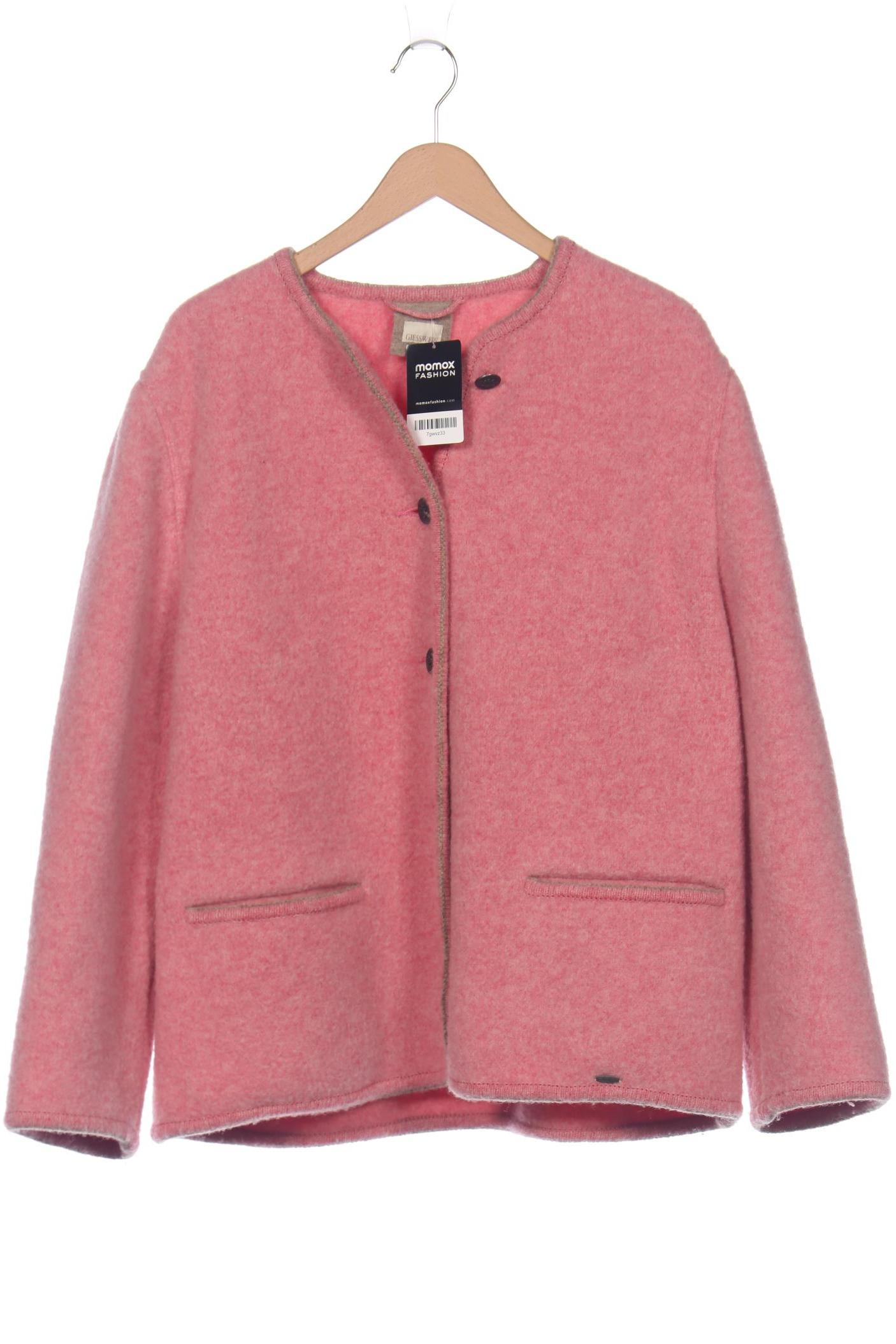 

Giesswein Damen Jacke, pink, Gr. 50