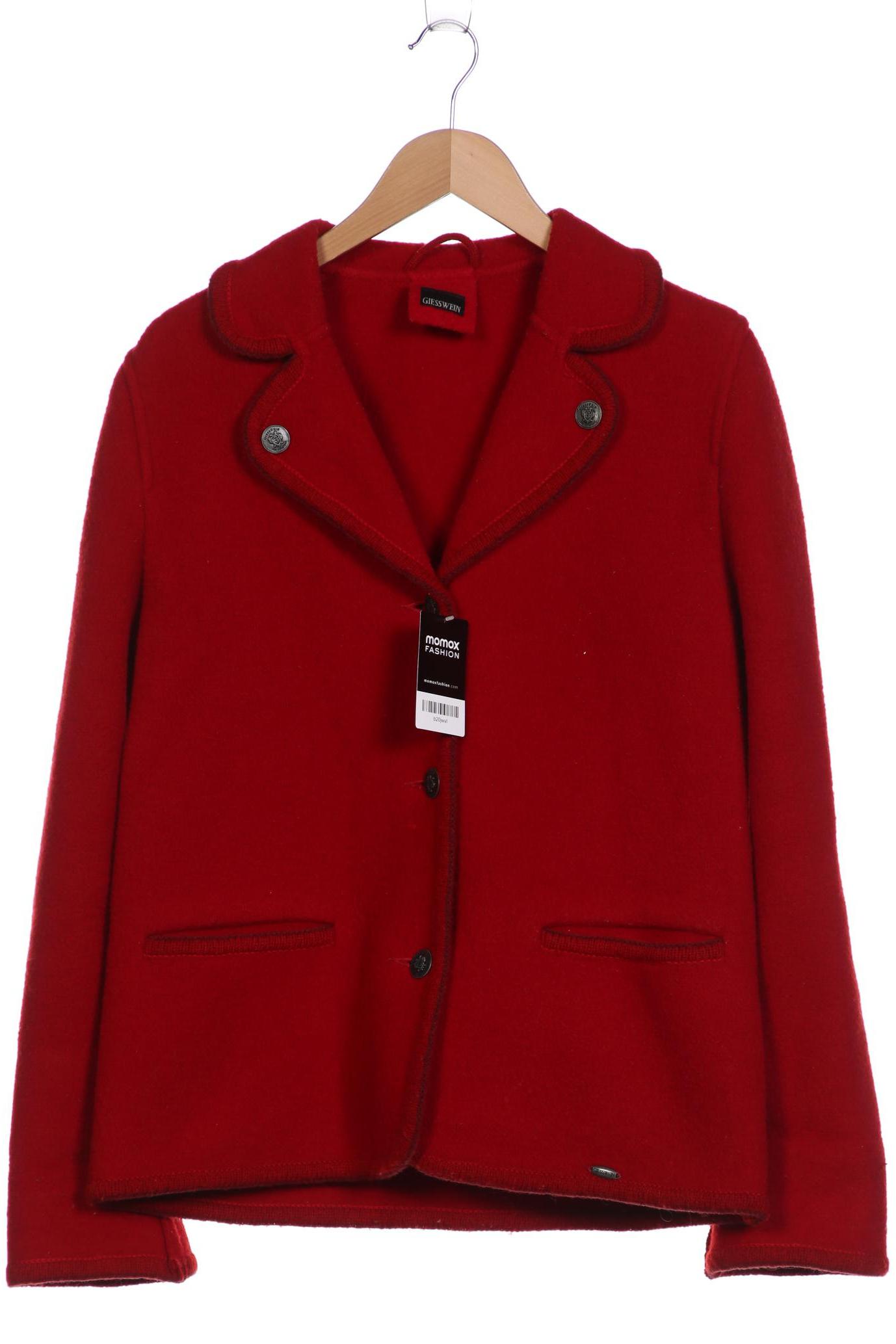 

Giesswein Damen Jacke, rot, Gr. 40