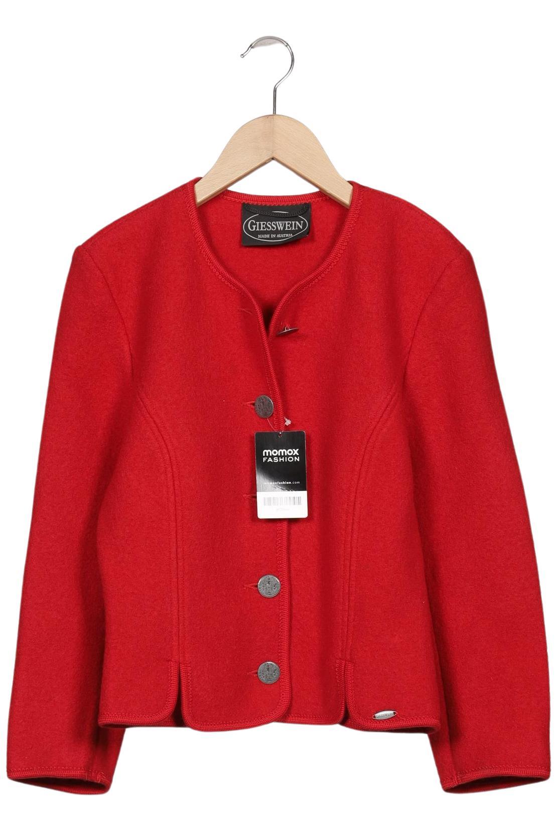 

Giesswein Damen Jacke, rot, Gr. 34