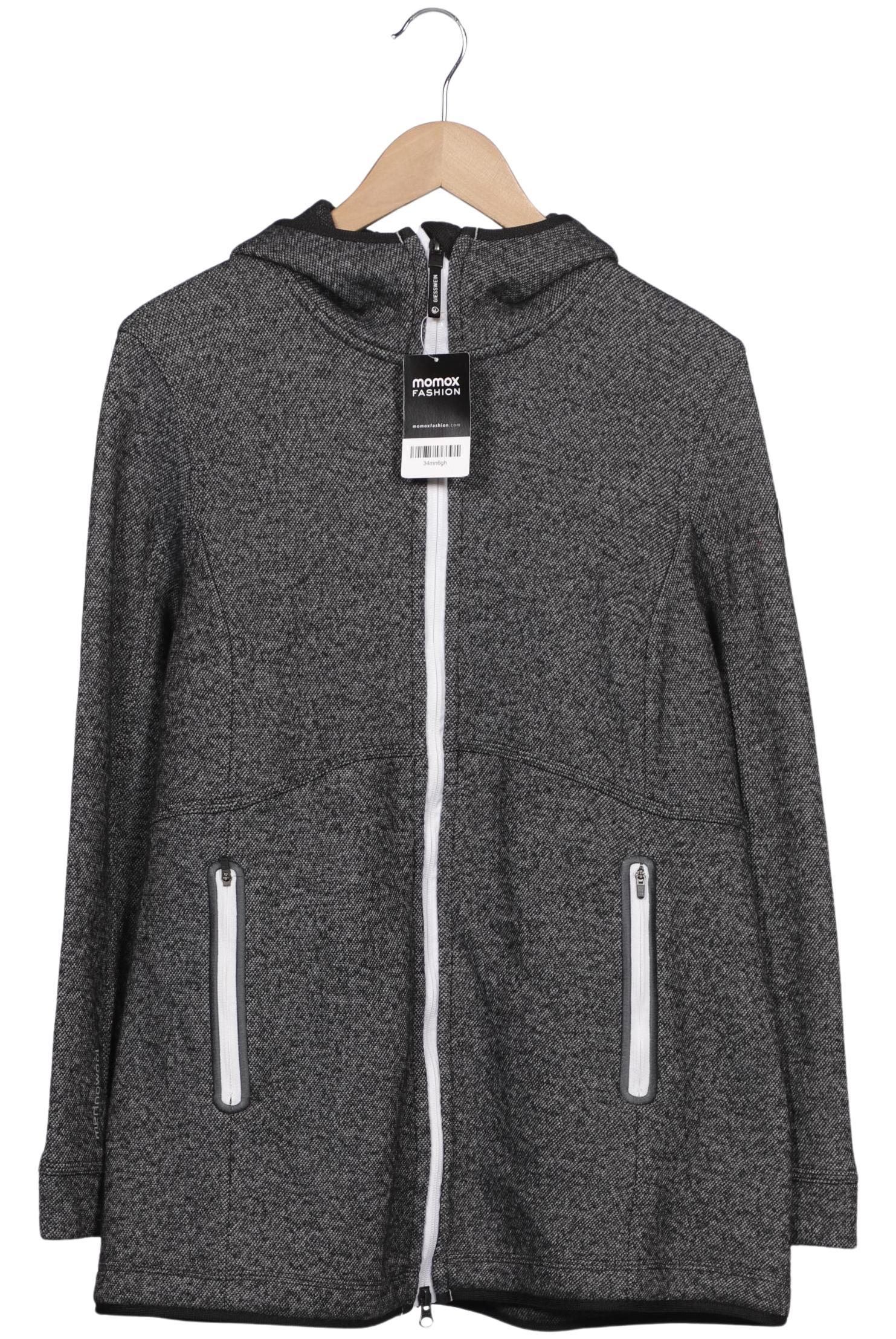 

Giesswein Damen Kapuzenpullover, grau, Gr. 46