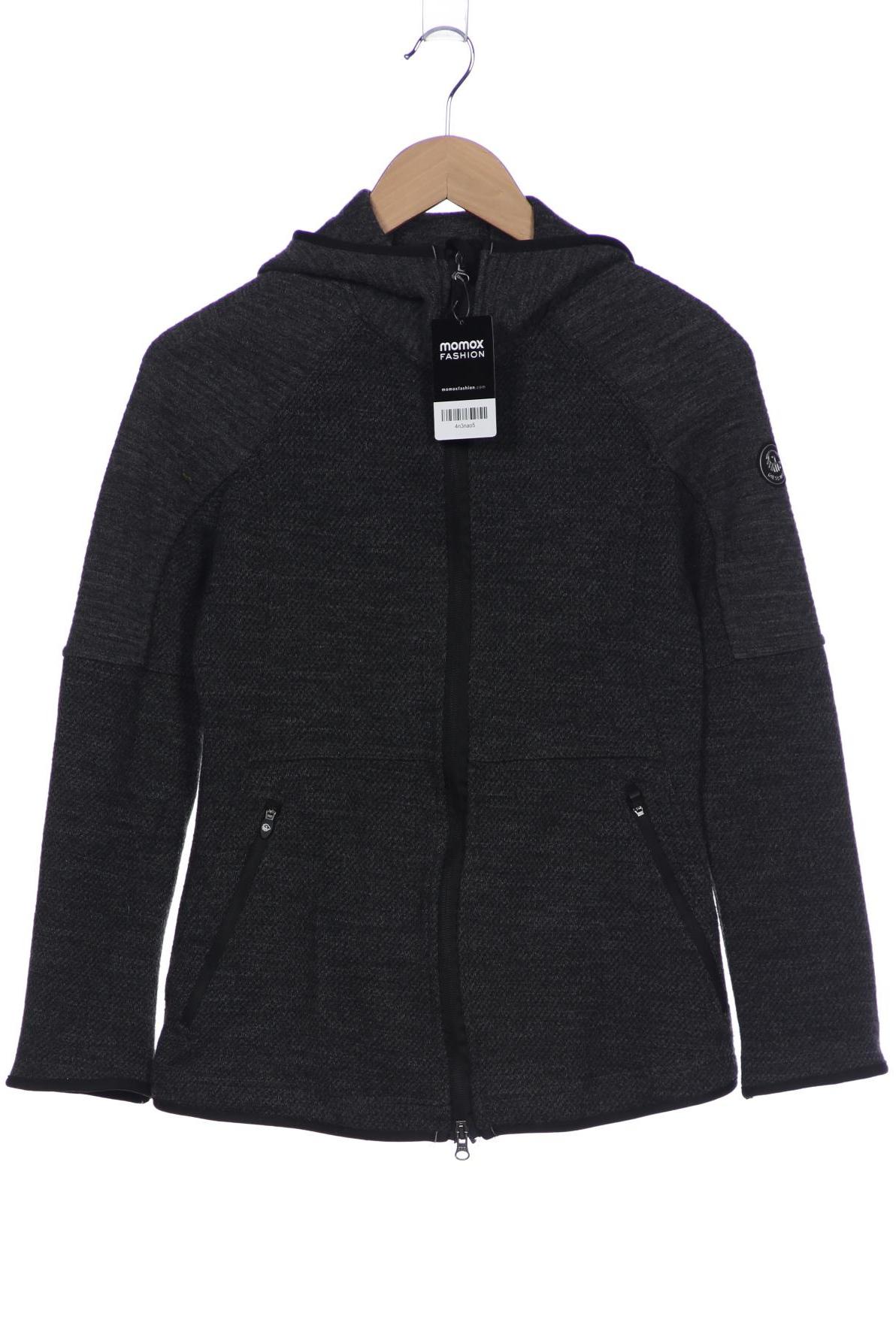 

Giesswein Damen Kapuzenpullover, grau, Gr. 38