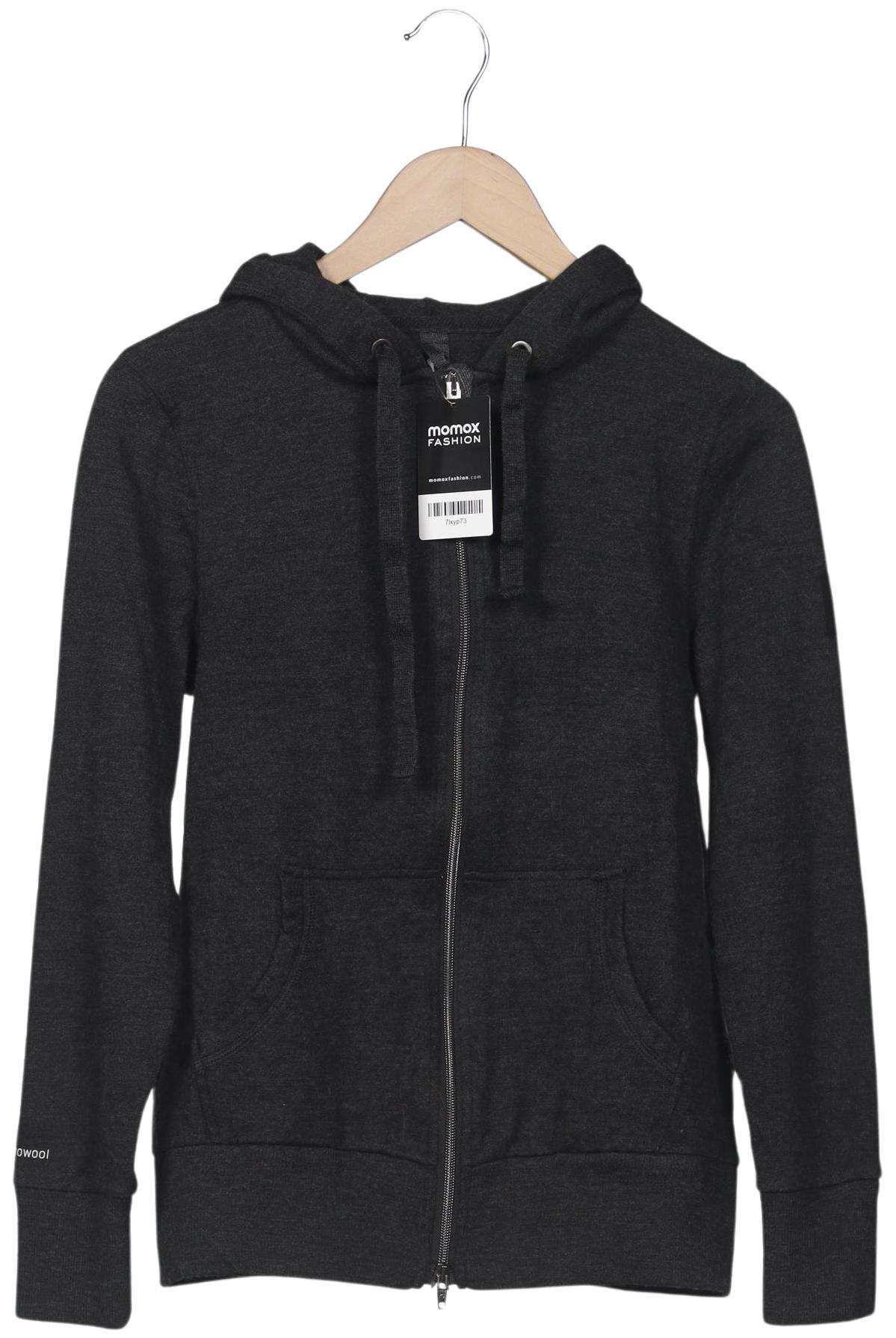 

Giesswein Damen Kapuzenpullover, grau, Gr. 38