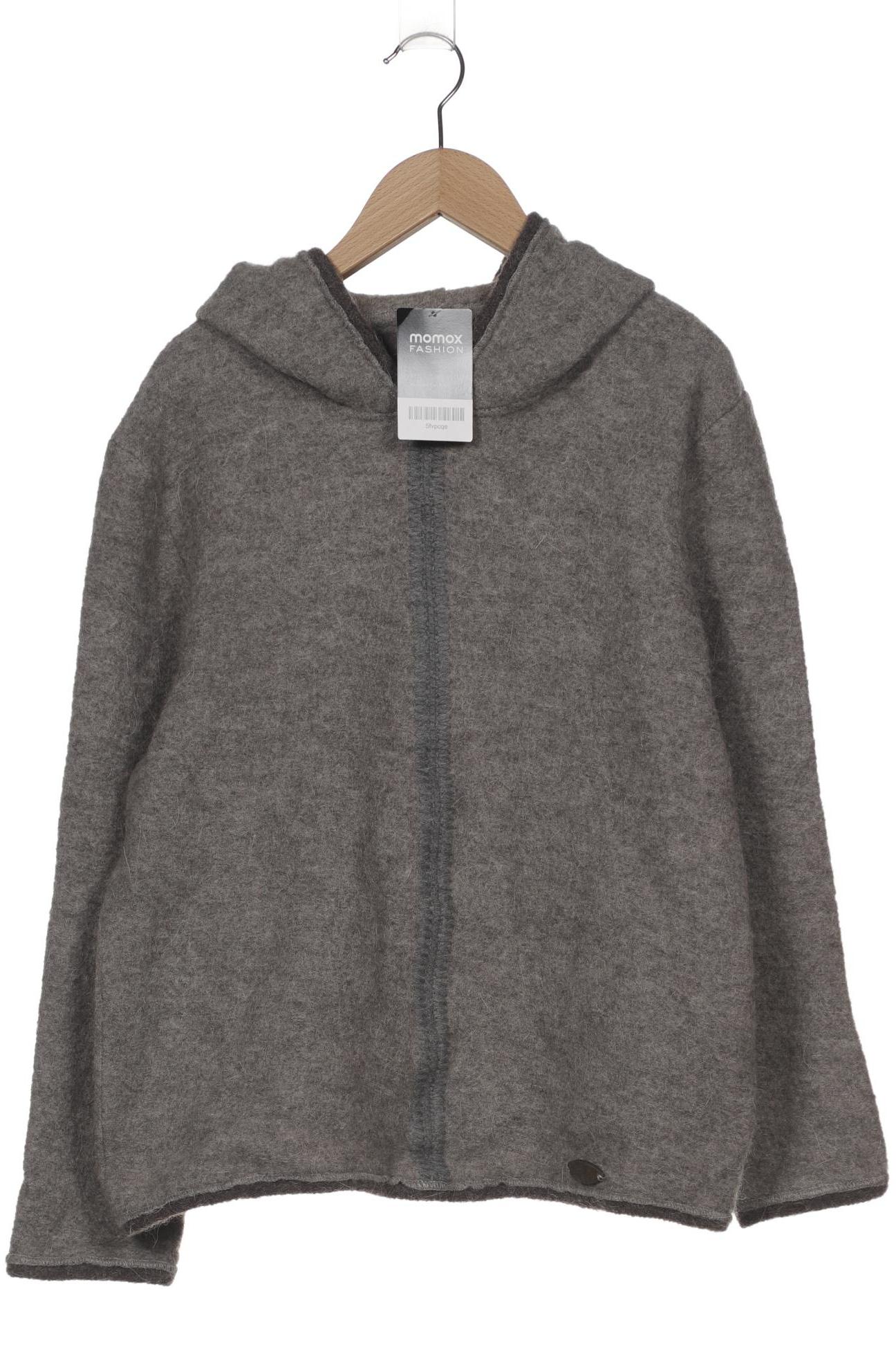 

Giesswein Damen Kapuzenpullover, grau, Gr. 40