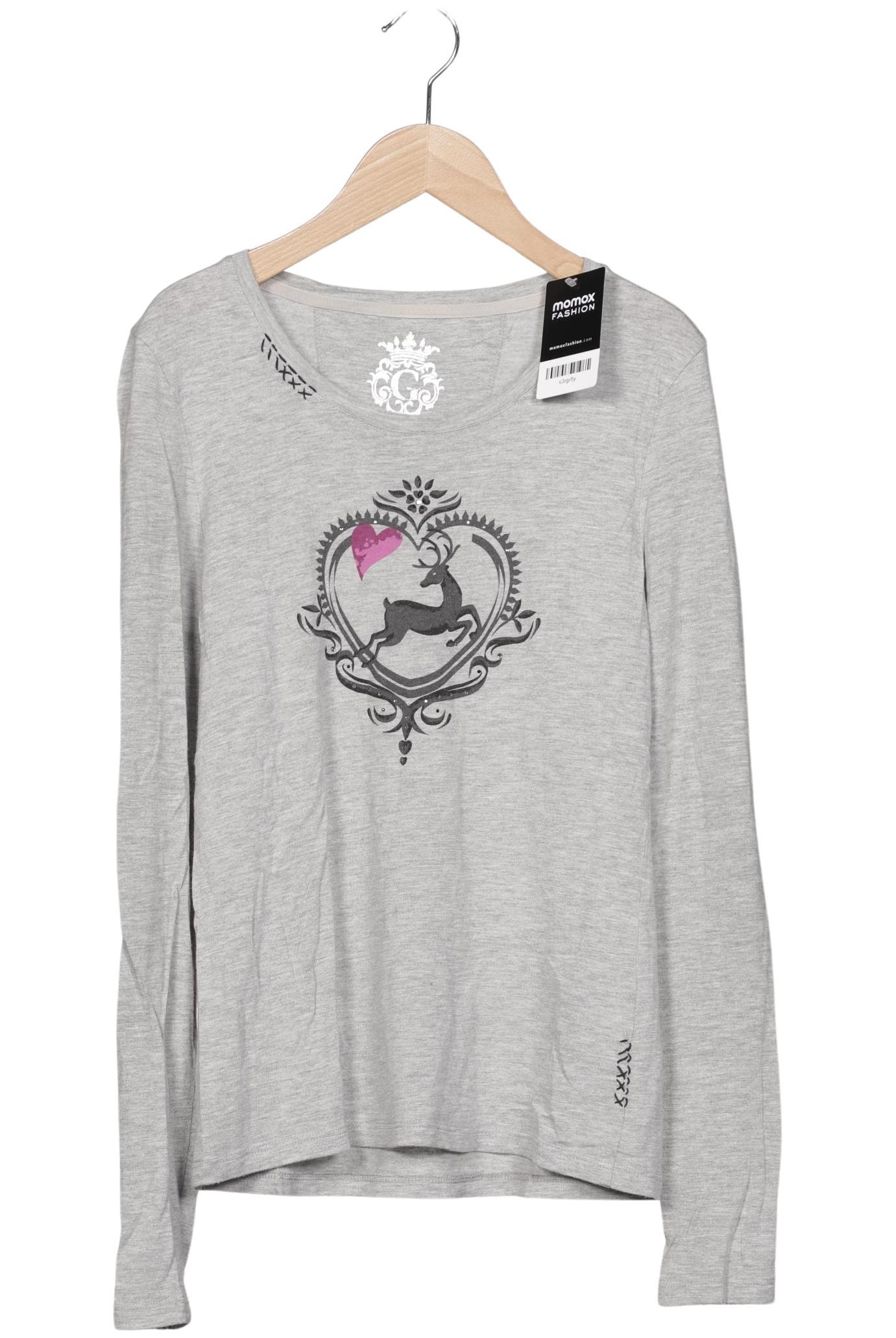 

Giesswein Damen Langarmshirt, grau, Gr. 36