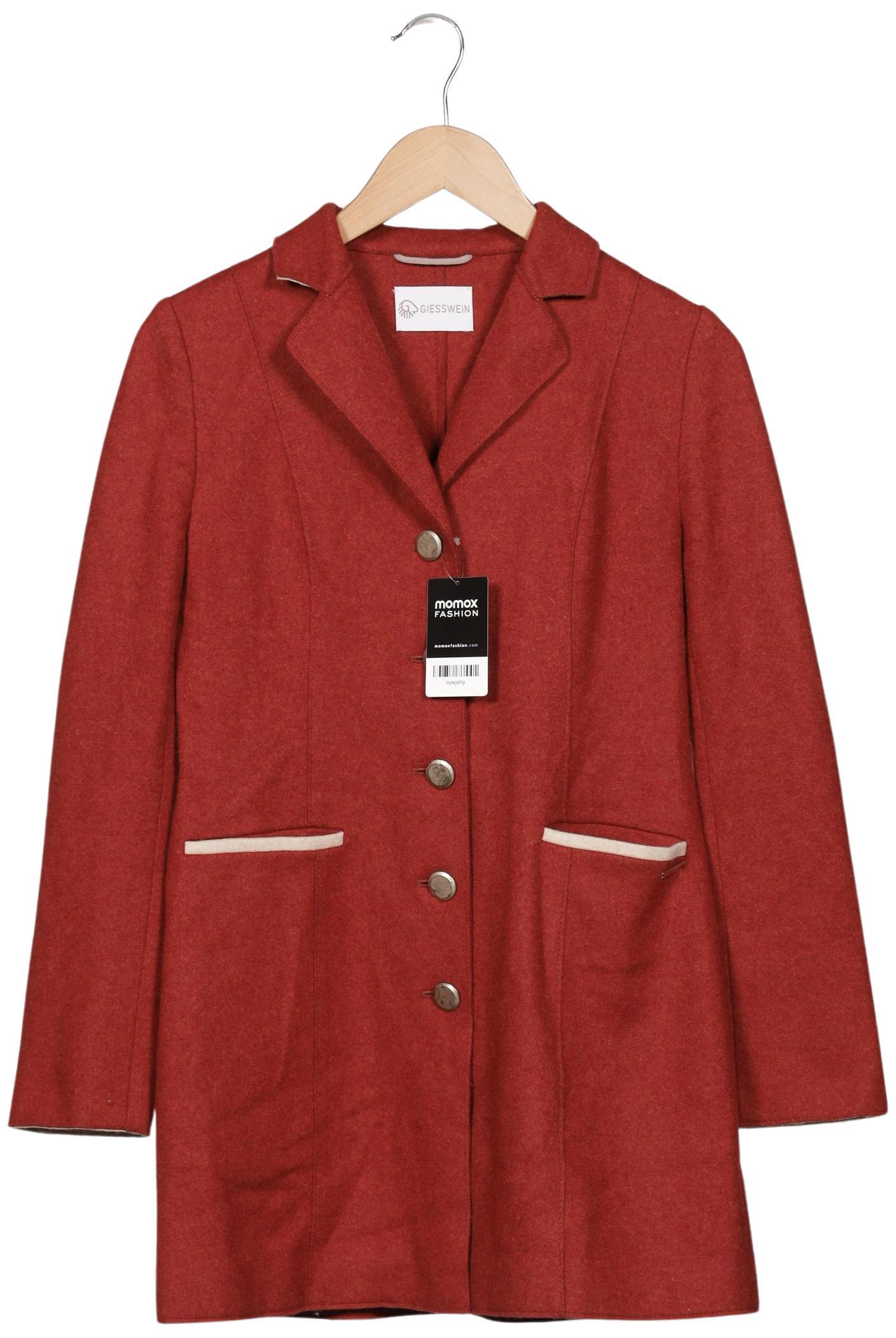 

Giesswein Damen Mantel, rot, Gr. 36