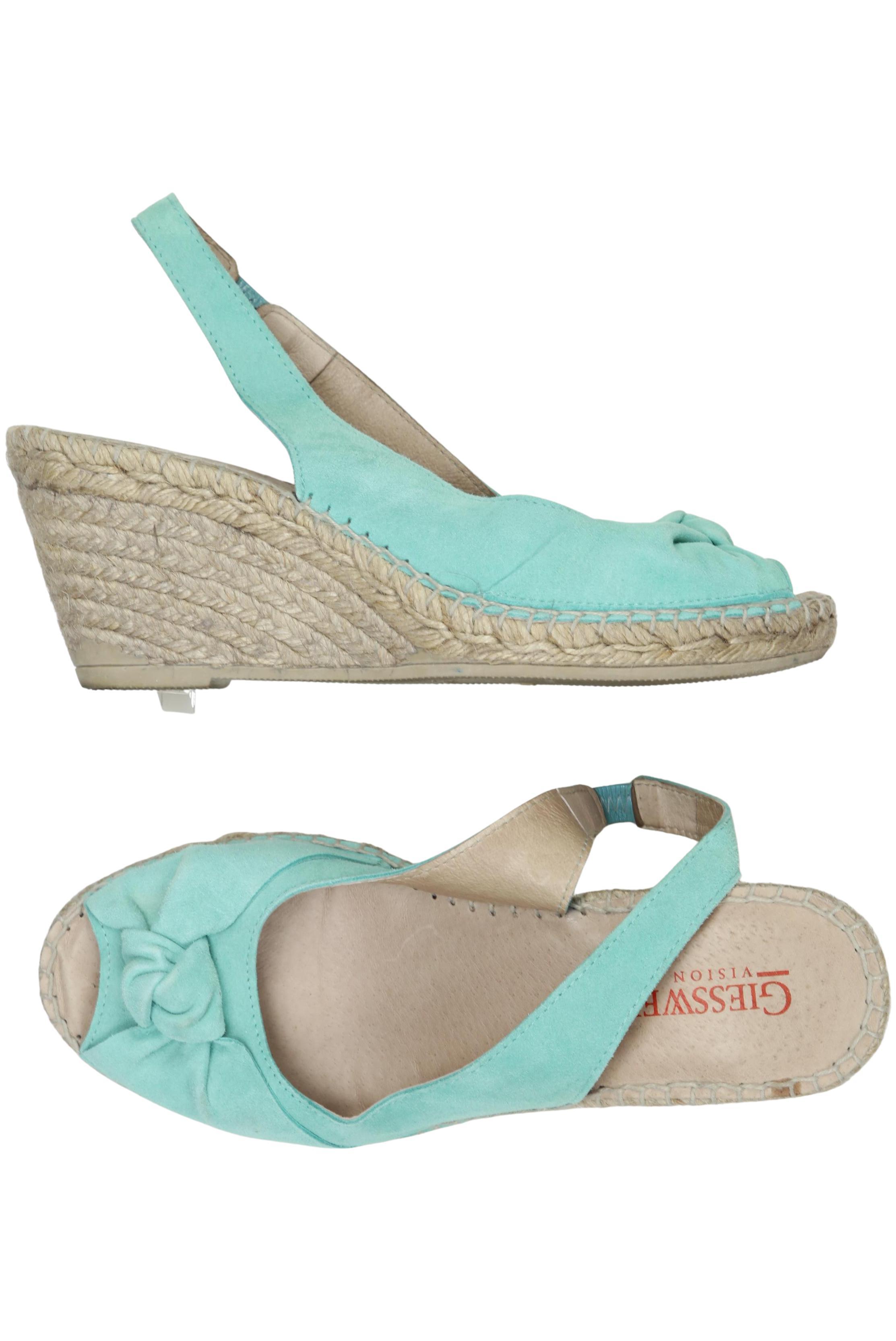 

Giesswein Damen Sandale, türkis, Gr. 39