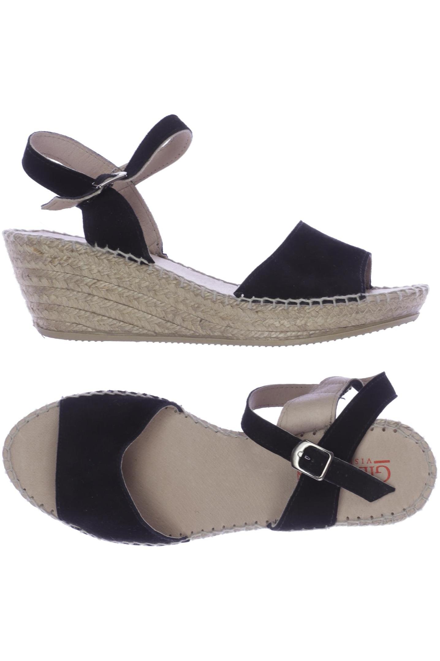 

Giesswein Damen Sandale, schwarz, Gr. 39