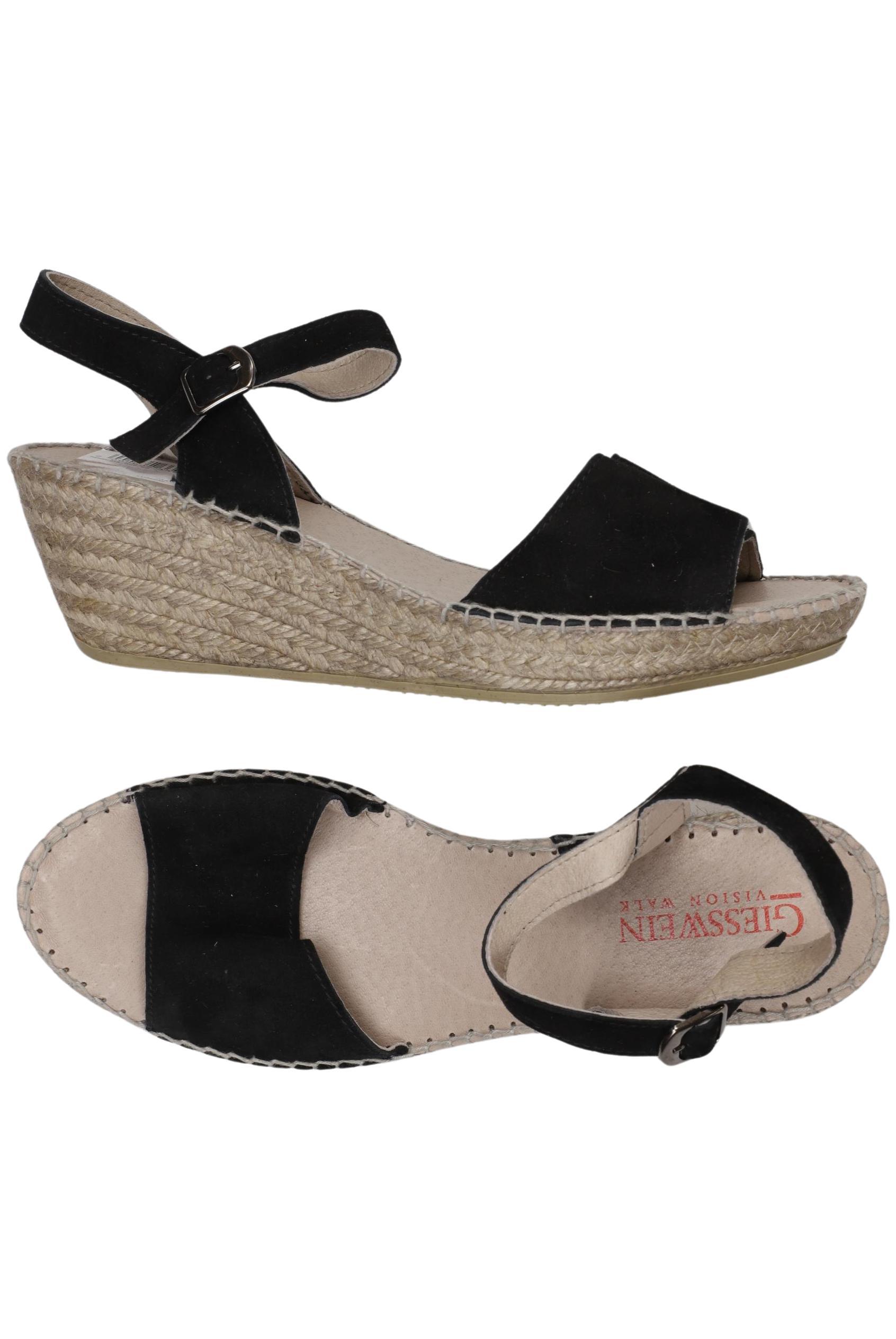 

Giesswein Damen Sandale, schwarz, Gr. 40